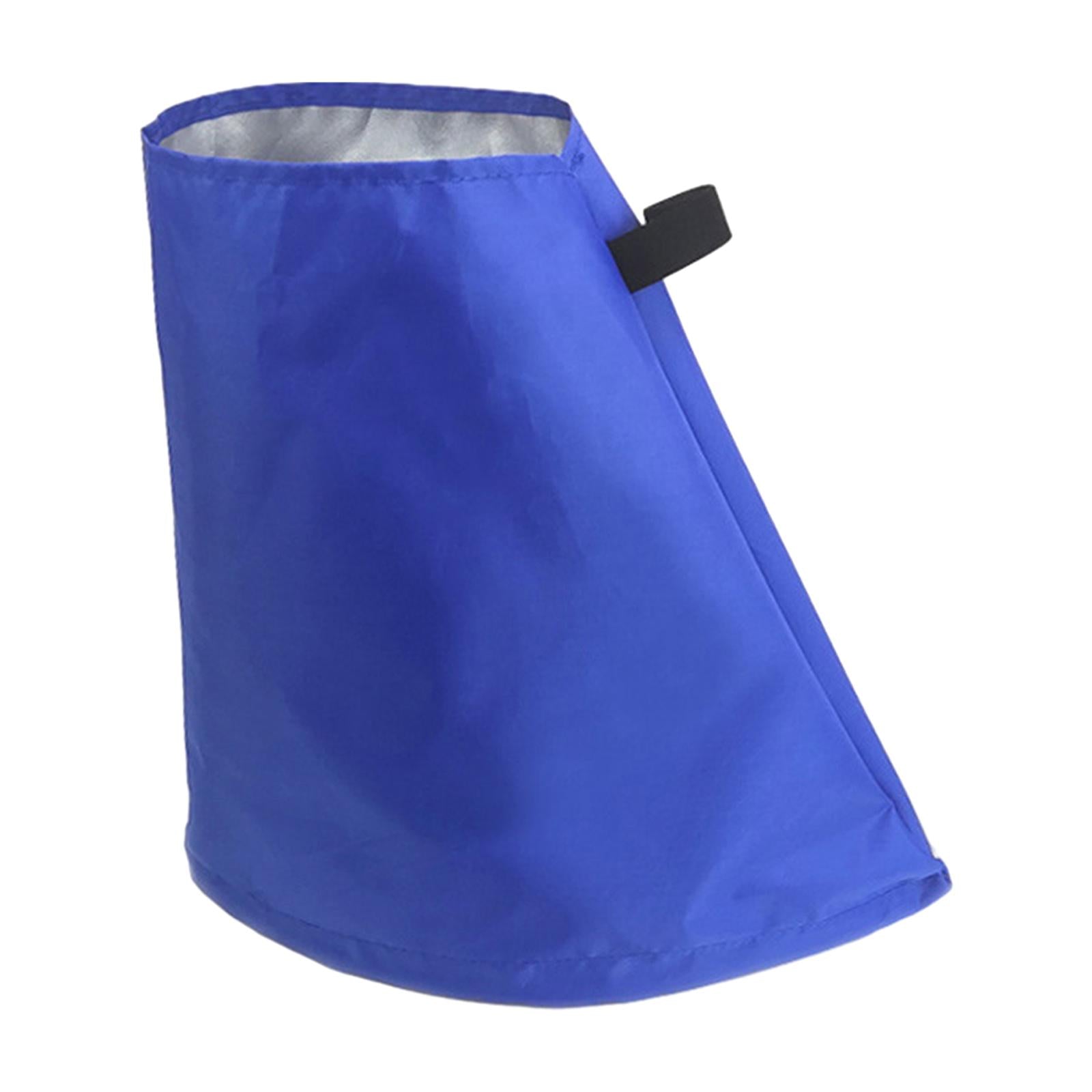 Car Charging Port Cover Dustproof Heat Insulation EV Charger Cover Blue