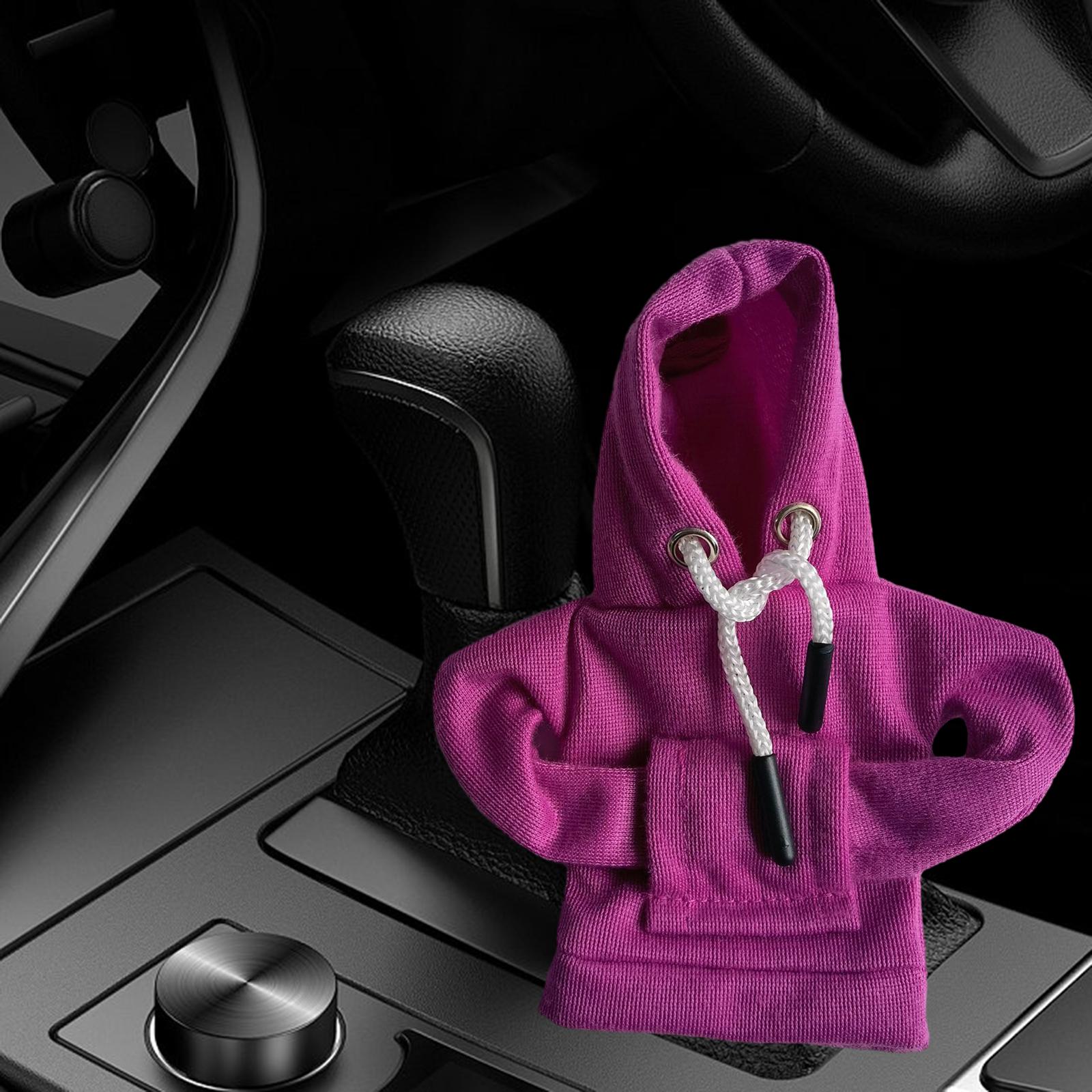 3xGear Shifter Lever Knob Cover Decoration Anti Slip Funny Shifter Lever Decor Purple
