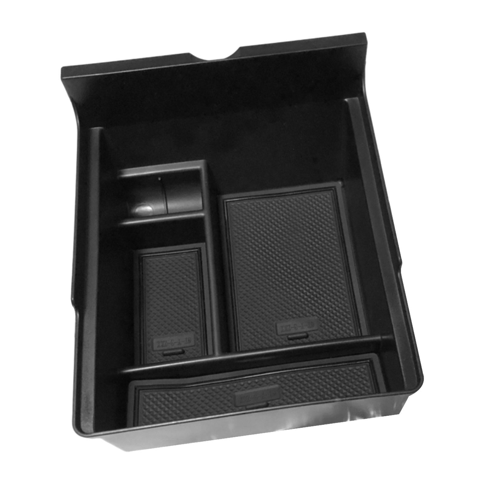 Black Center Console Organizer Tray Car for Tesla 2021-2022