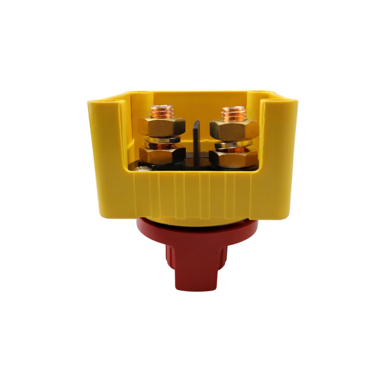 Yacht RV Battery Disconnect Switch 12V-24V 300A Anti Leakage Button