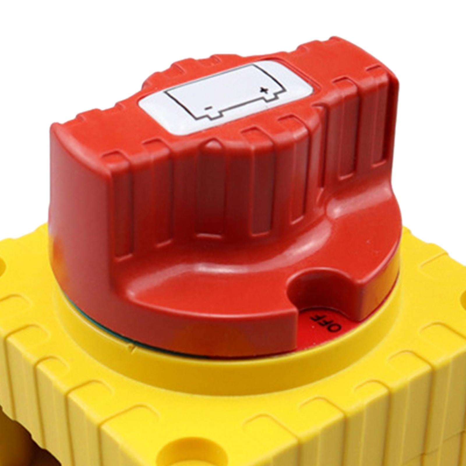 Yacht RV Battery Disconnect Switch 12V-24V 300A Anti Leakage Button