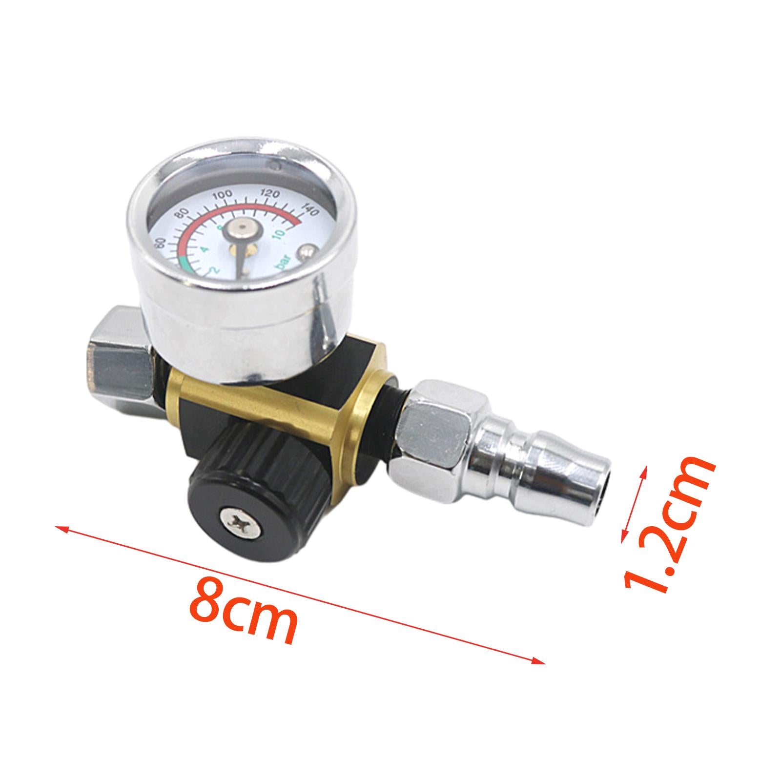 Paint Sprayer Air Pressure Regulator 1/4inch for Pneumatic Tool Compact
