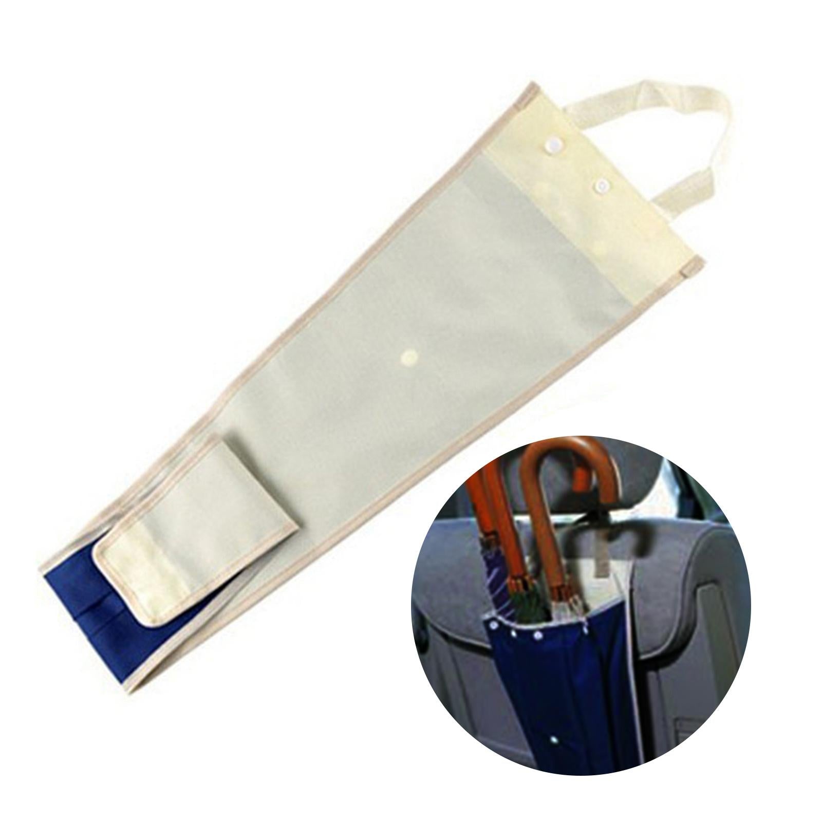 Car Umbrella Storage Bag Foldable Protector Hanging Adjustable Carrier Cover