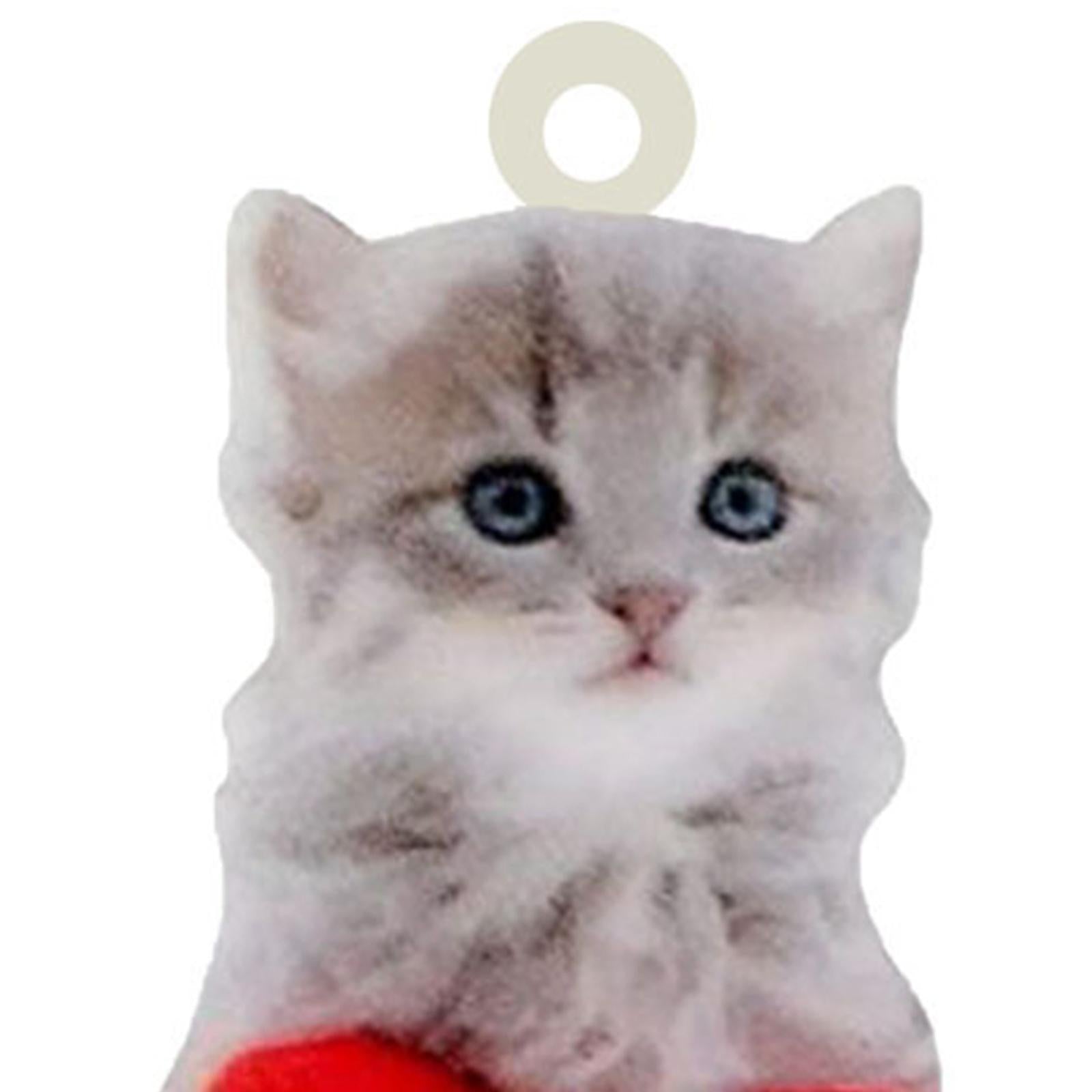 Lovely Cat Car Rear View Mirror Hanging Pendant for Office Desk Durable