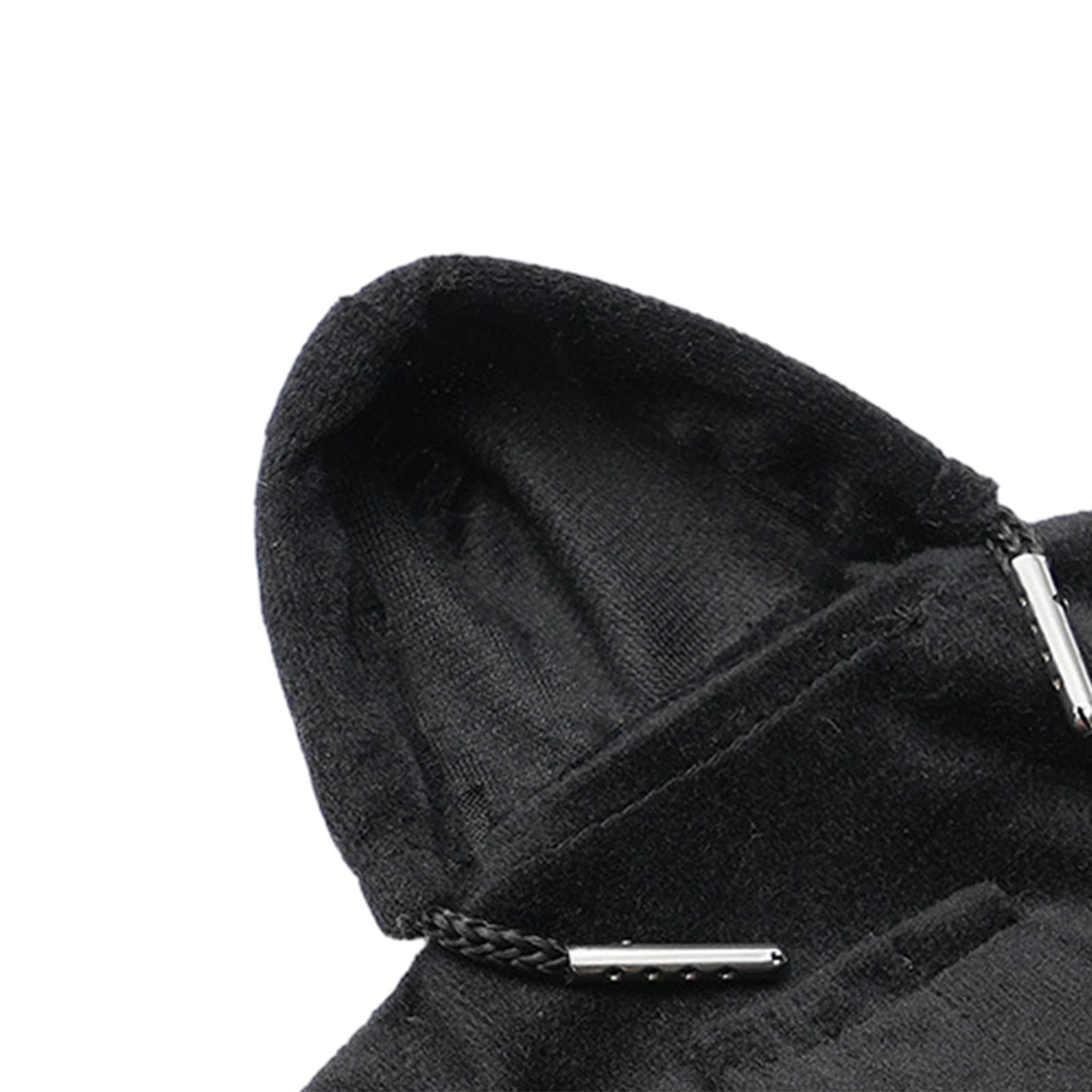 Automotive Gear Shift Knob Cover Soft Funny Hoodie Shifter Knob Hoodie Cover Black