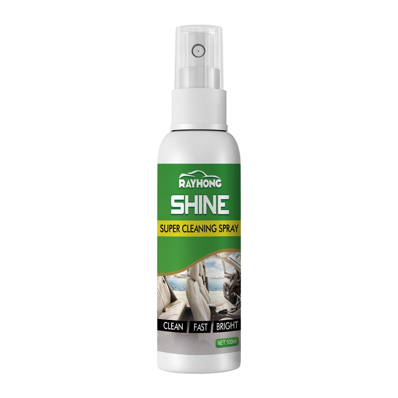 Cleaning Spray 100ml Tool Car Interior Foam Cleaner for PU Leather Seat