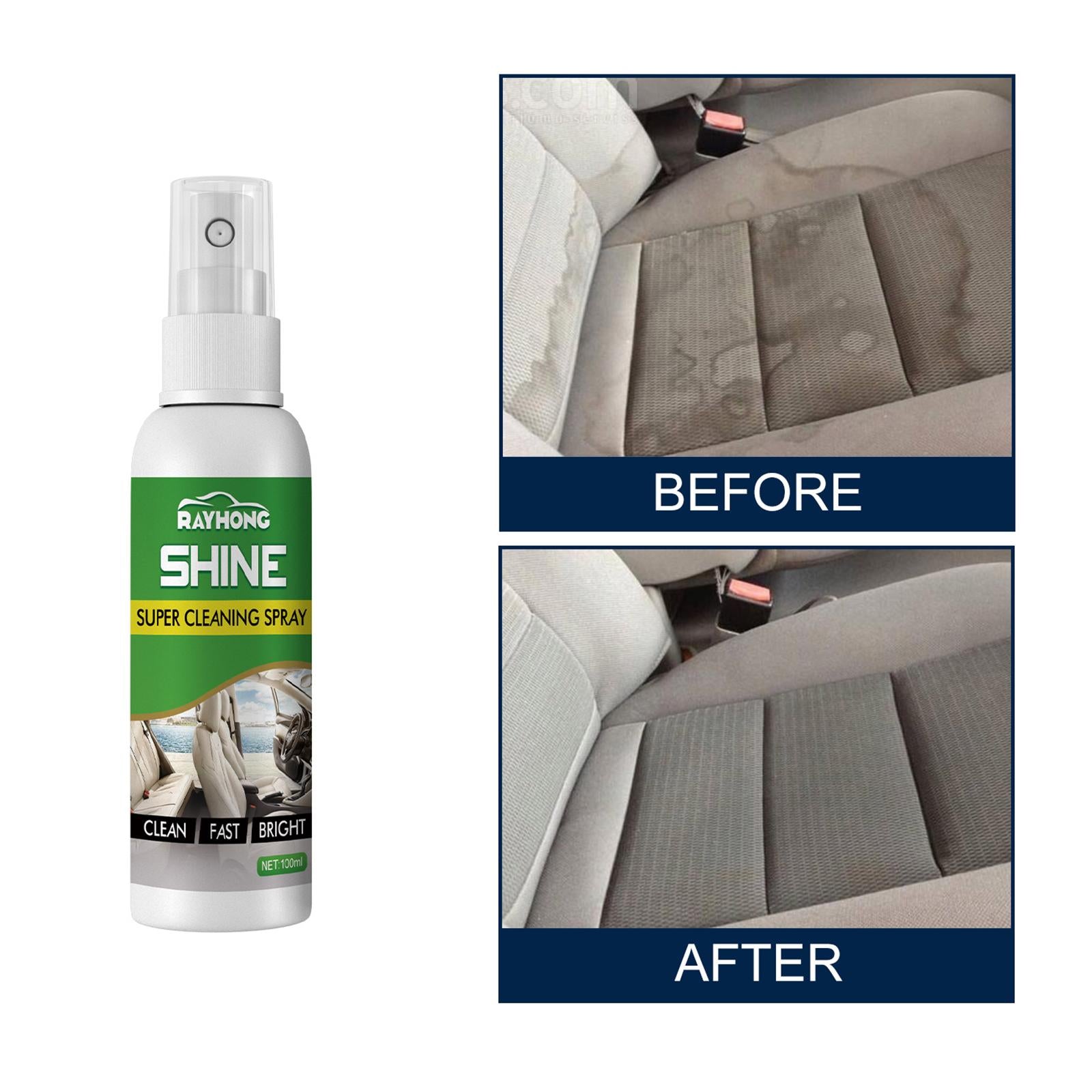 Cleaning Spray 100ml Tool Car Interior Foam Cleaner for PU Leather Seat