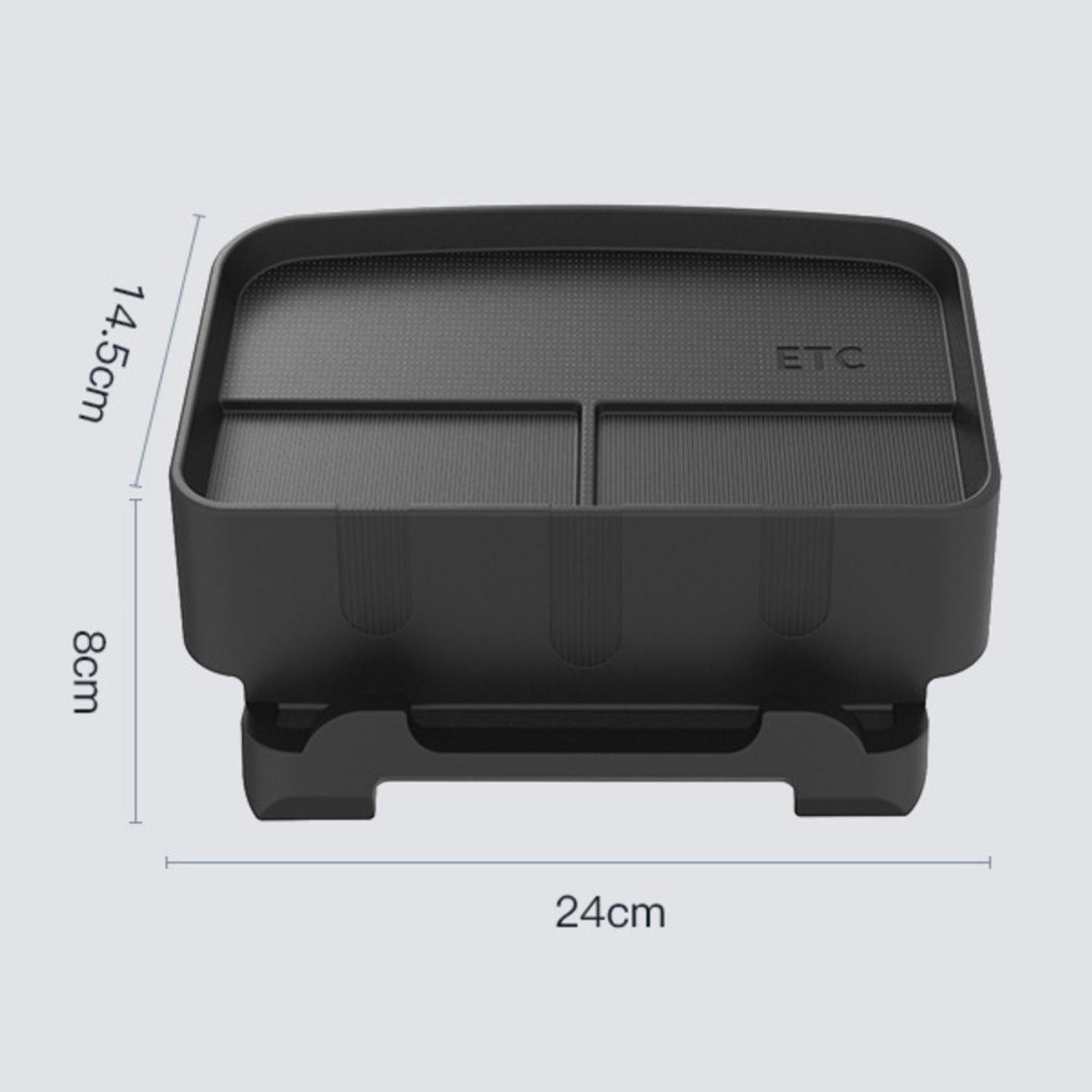 Dashboard Hidden Tray Car Dashboard Storage Box for Tesla Model 3 Cards