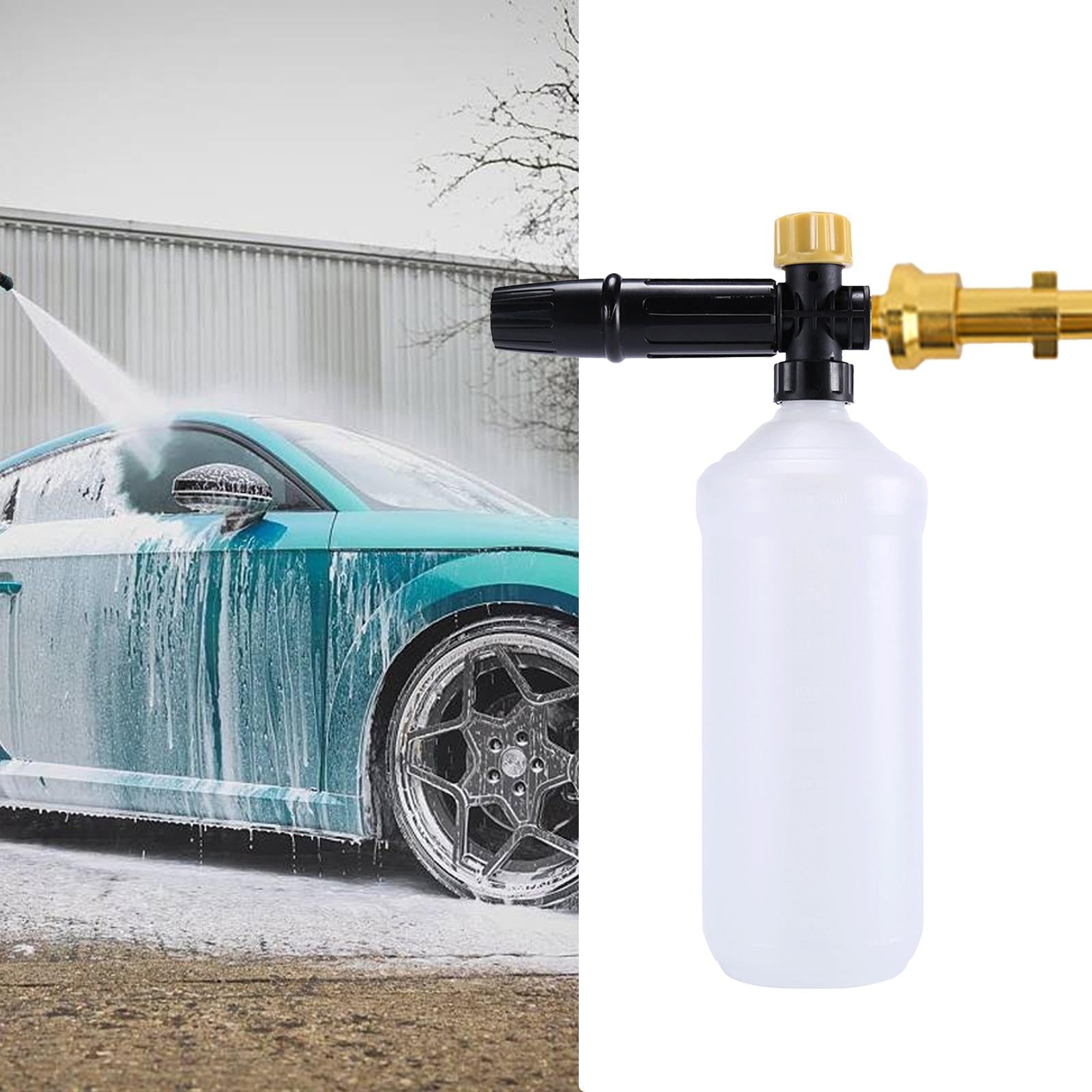Foaming Pump Sprayer Handheld 1L Spraying Kettle for Car Wash Gardening Style D