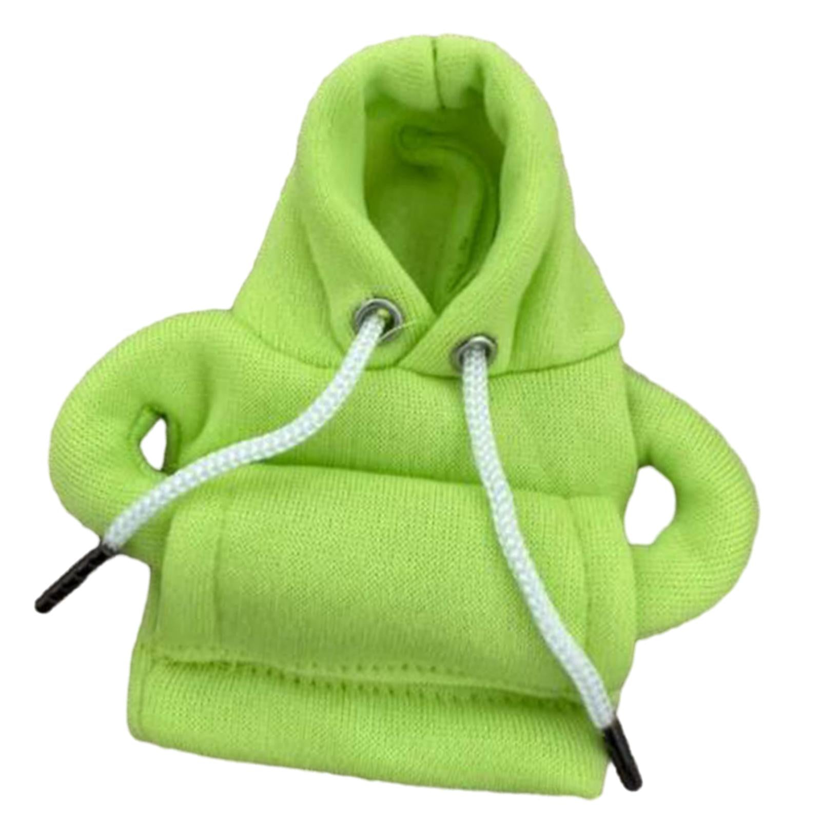 Auto Gear Shifter Knob Cover Hoodie Sweatshirt Cloth Winter Warm Knob Hoodie Green