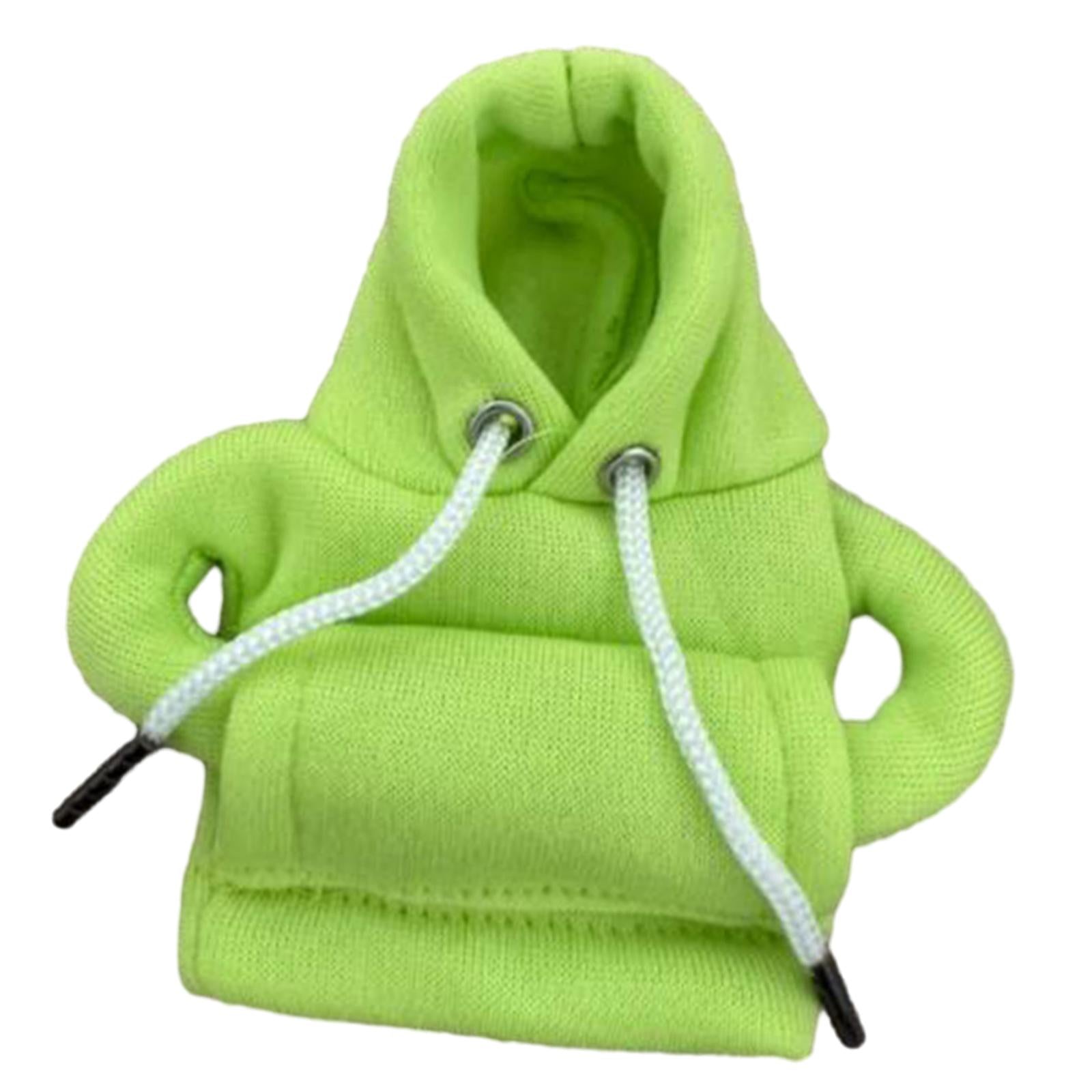 Auto Gear Shifter Knob Cover Hoodie Sweatshirt Cloth Winter Warm Knob Hoodie Green