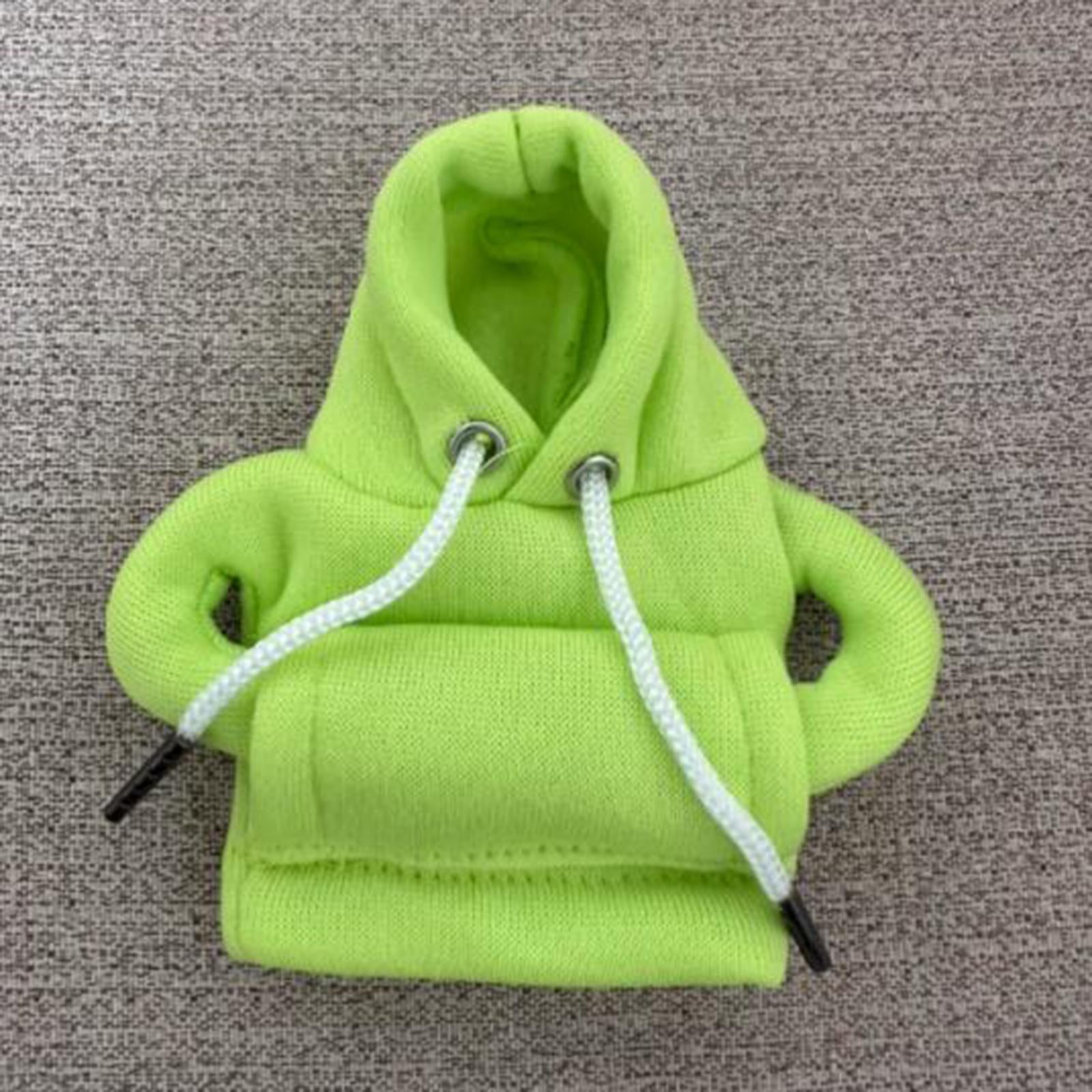 Auto Gear Shifter Knob Cover Hoodie Sweatshirt Cloth Winter Warm Knob Hoodie Green