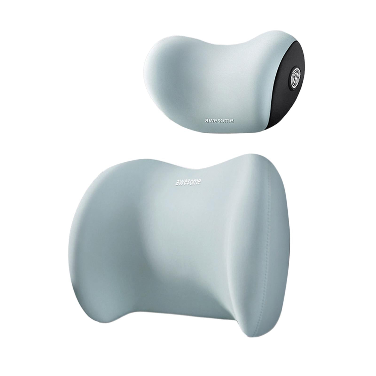 Car Neck Support Pillow and Waist Back Cushion Set for Car Seat Sturdy