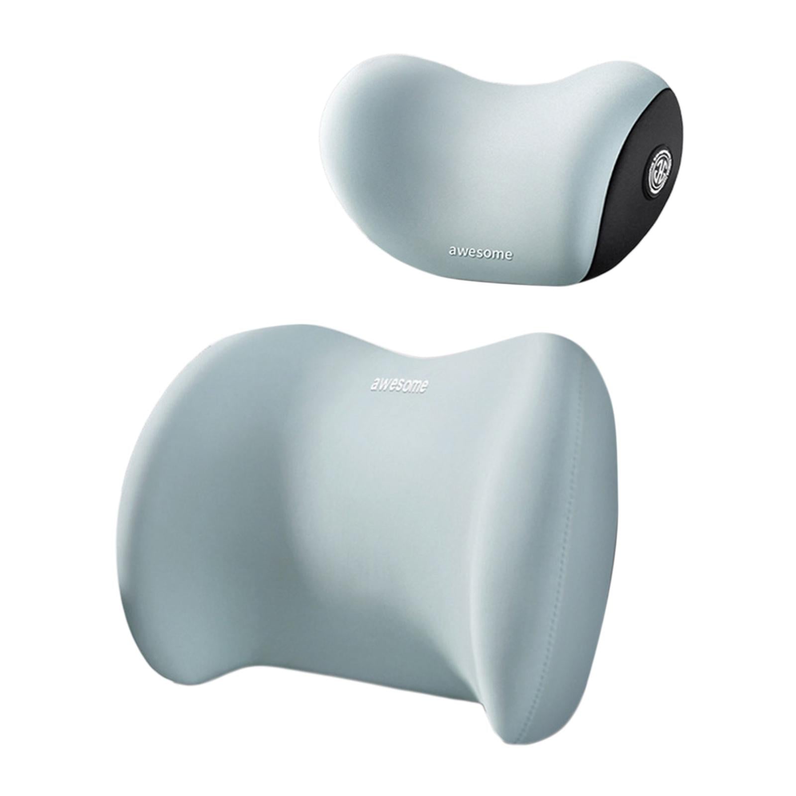 Car Neck Support Pillow and Waist Back Cushion Set for Car Seat Sturdy