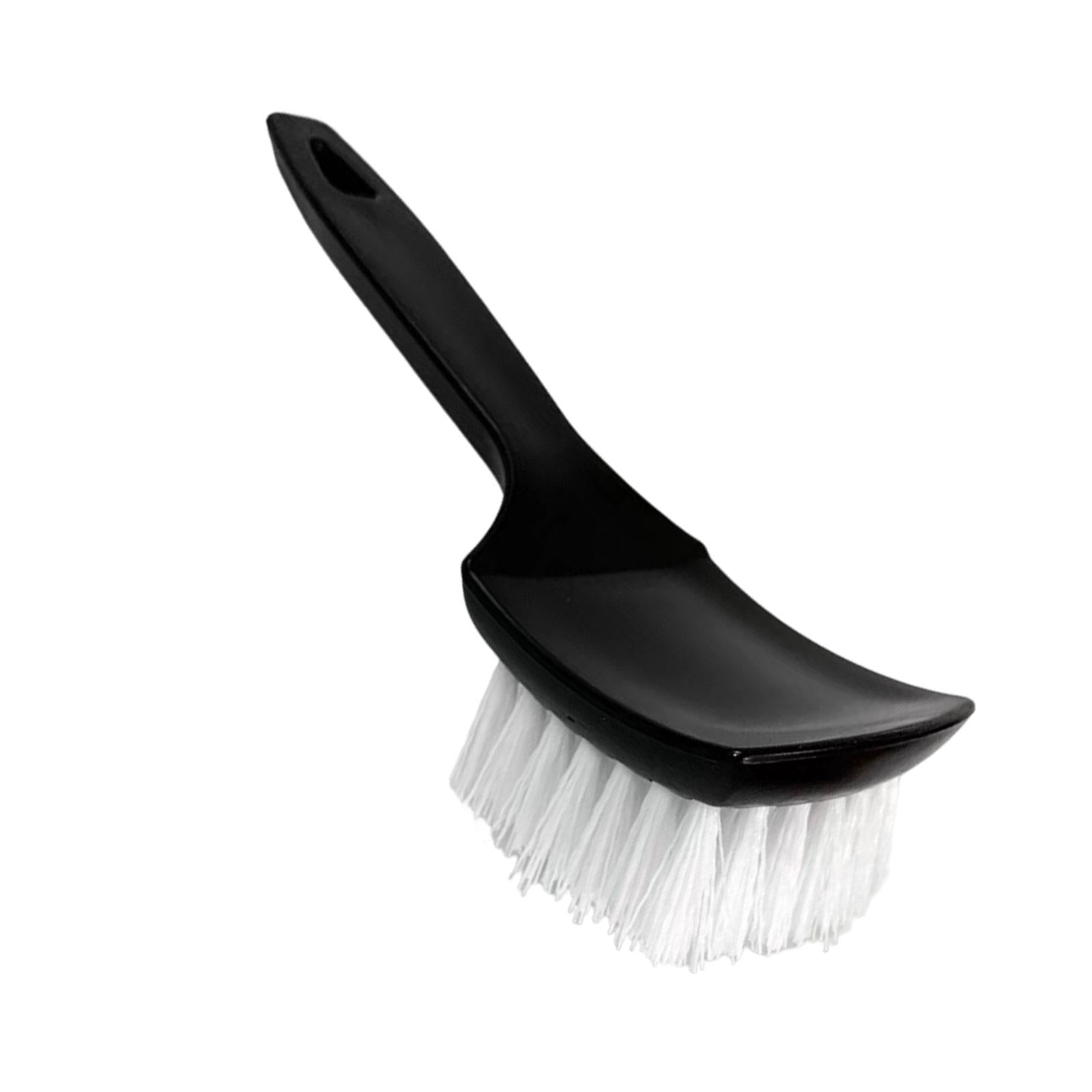 Car Tire Brush Wheel Cleaning Brush for Cleaning Carpets Auto Detailing White