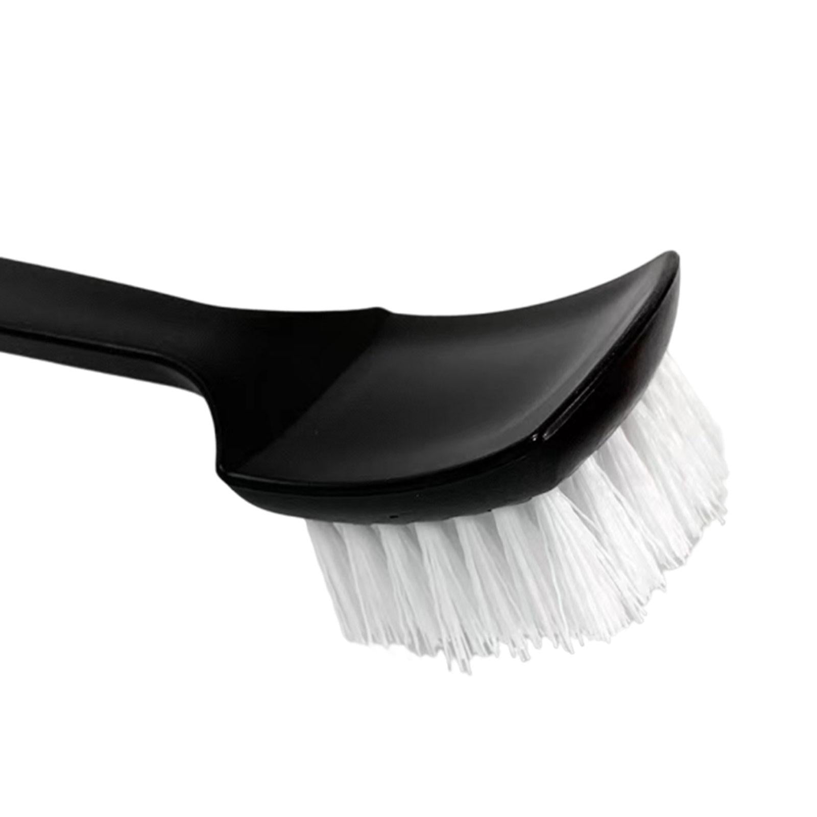 Car Tire Brush Wheel Cleaning Brush for Cleaning Carpets Auto Detailing White