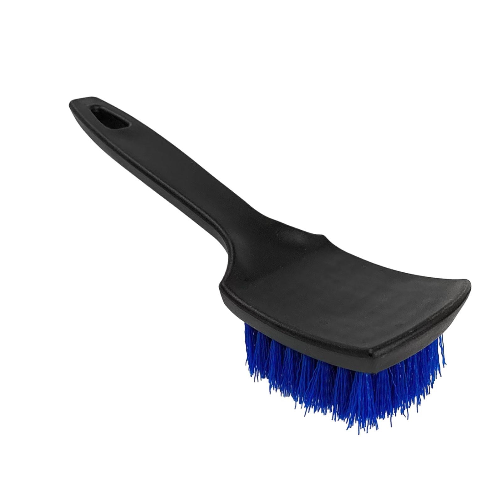 Car Tire Brush Wheel Cleaning Brush for Cleaning Carpets Auto Detailing Blue