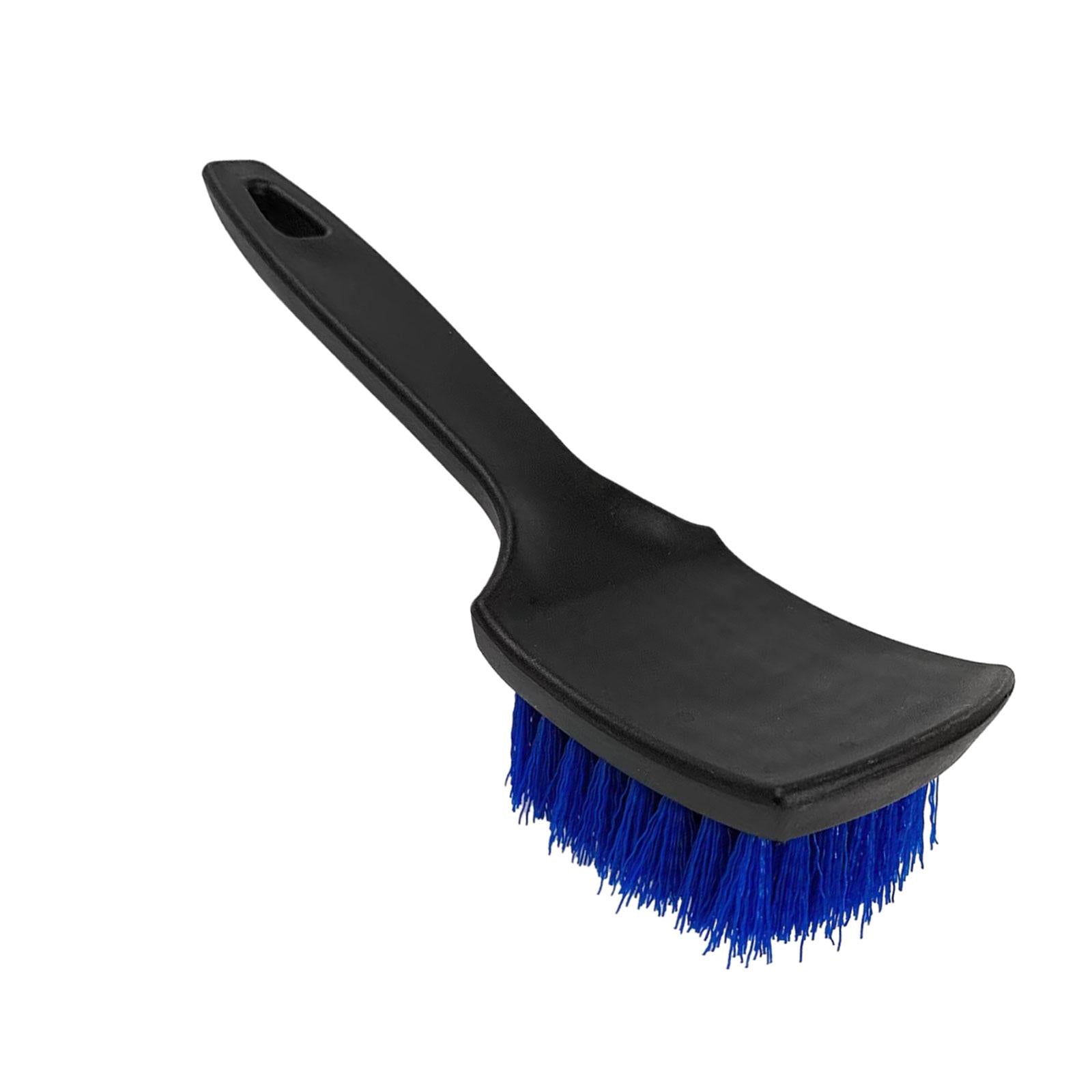 Car Tire Brush Wheel Cleaning Brush for Cleaning Carpets Auto Detailing Blue