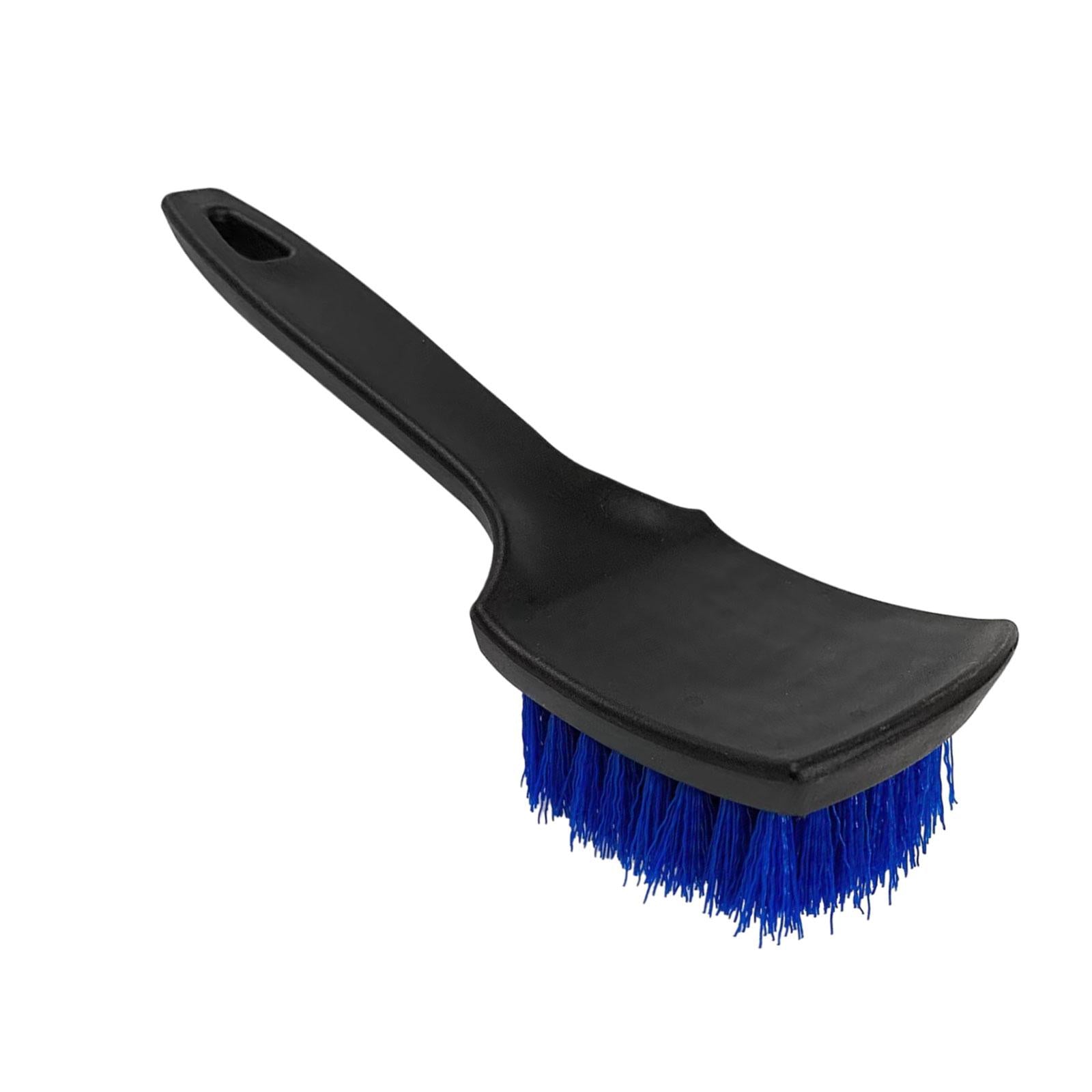 Car Tire Brush Wheel Cleaning Brush for Cleaning Carpets Auto Detailing Blue