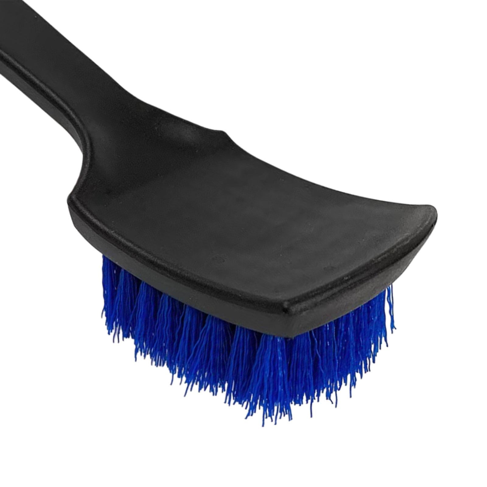 Car Tire Brush Wheel Cleaning Brush for Cleaning Carpets Auto Detailing Blue