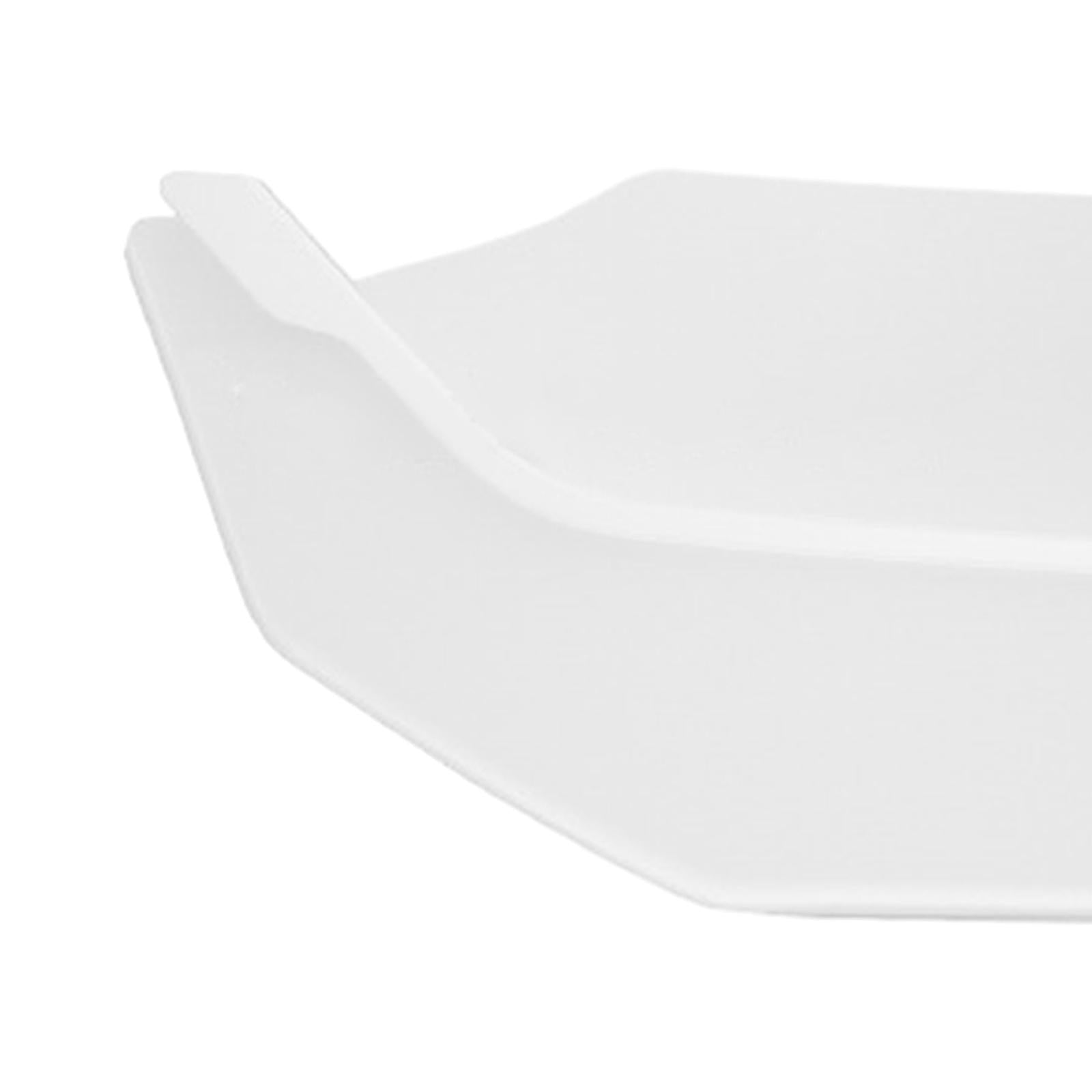2 Pieces Door Side Storage Tray Box for Tesla Model Y 2020-2023 Durable White Rear