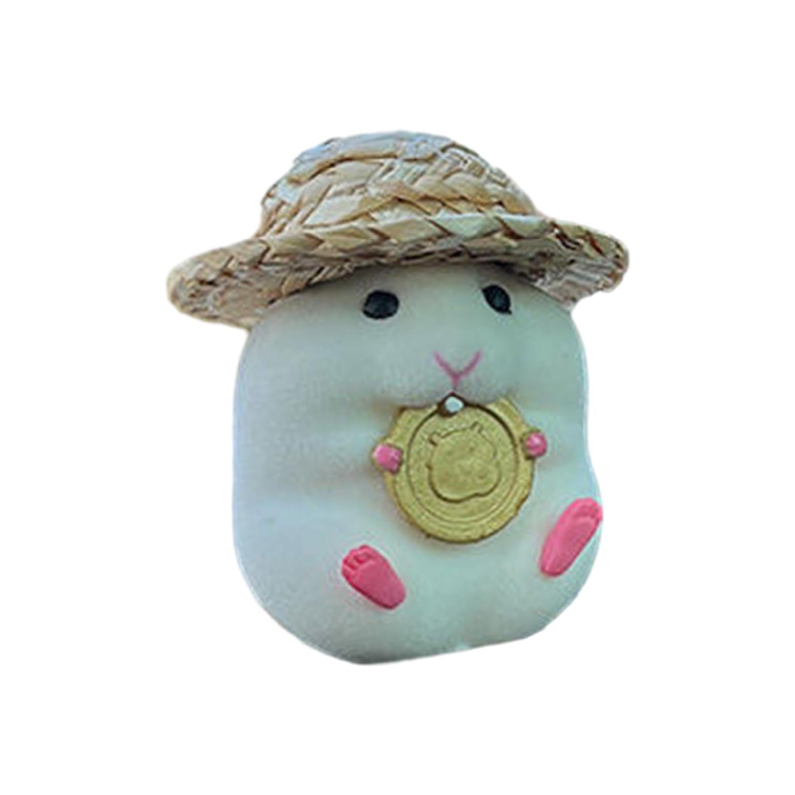 Funny Car Dashboard Decoration Hamster Car Interior Decoration Car Ornament Style E