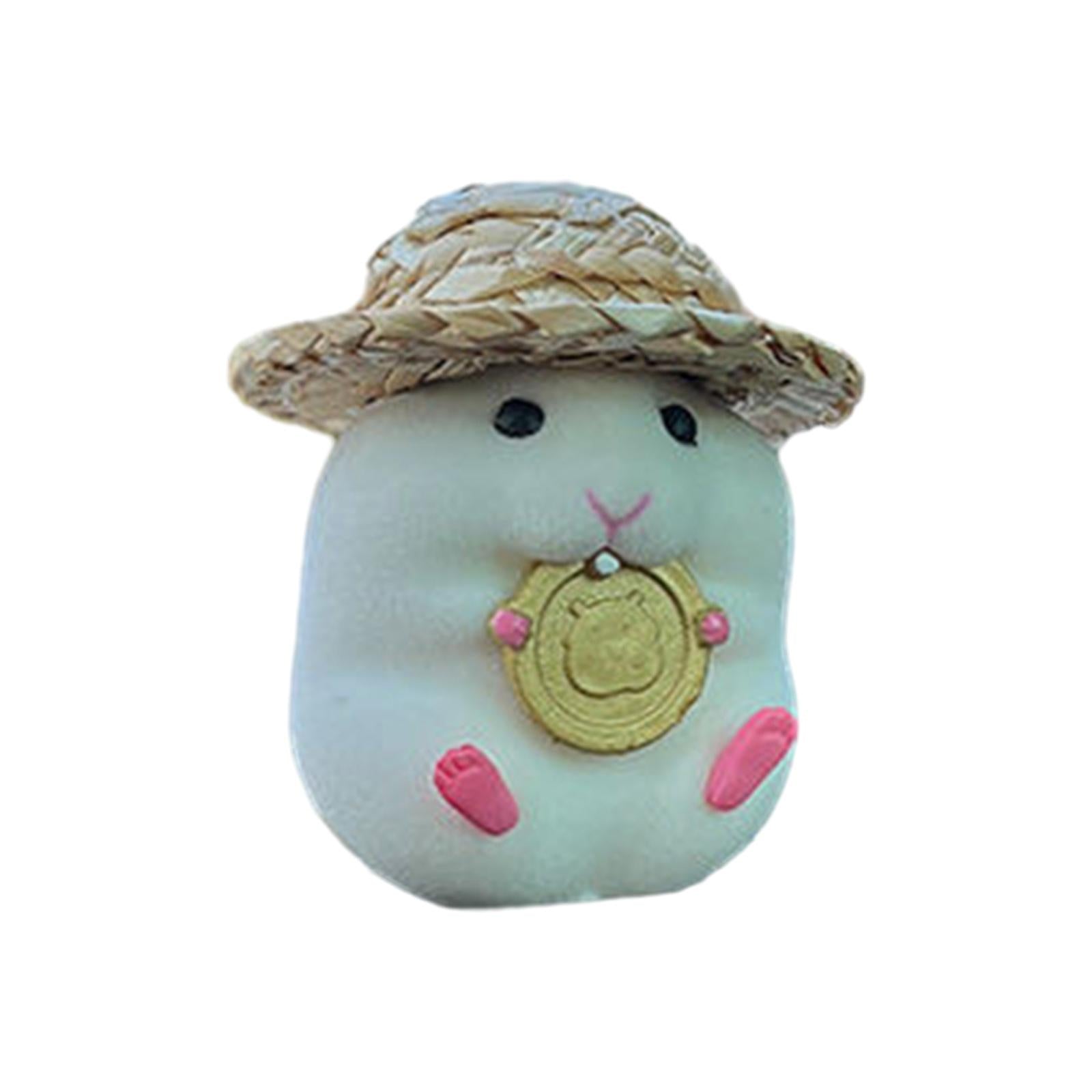 Funny Car Dashboard Decoration Hamster Car Interior Decoration Car Ornament Style E