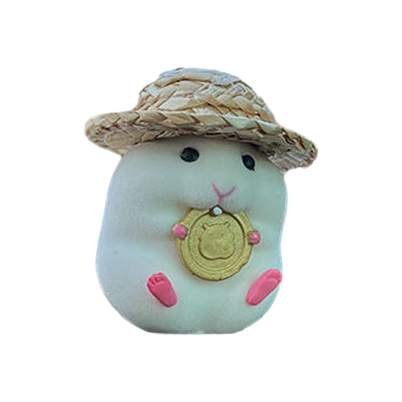 Funny Car Dashboard Decoration Hamster Car Interior Decoration Car Ornament Style E