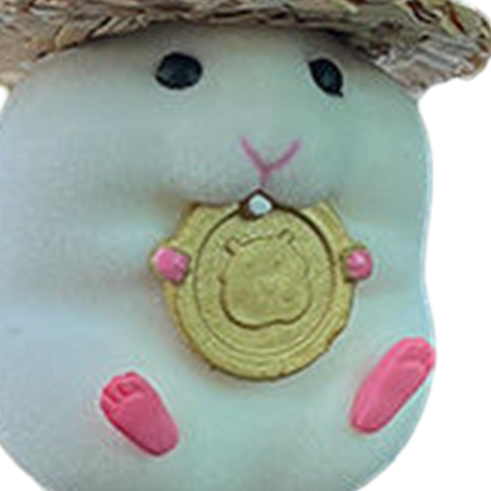Funny Car Dashboard Decoration Hamster Car Interior Decoration Car Ornament Style E
