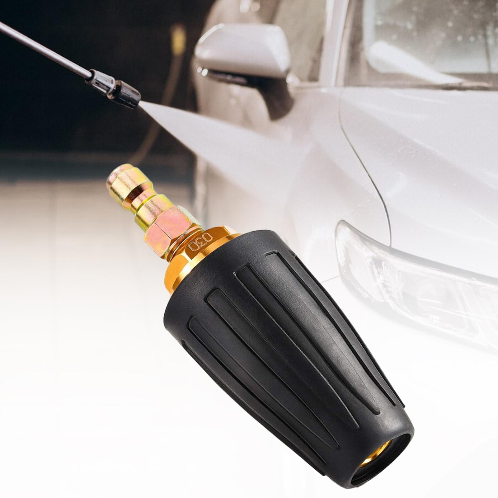 3000 PSI Pressure Rotating Spray Nozzle Pressure Washer Cleaner Accessories