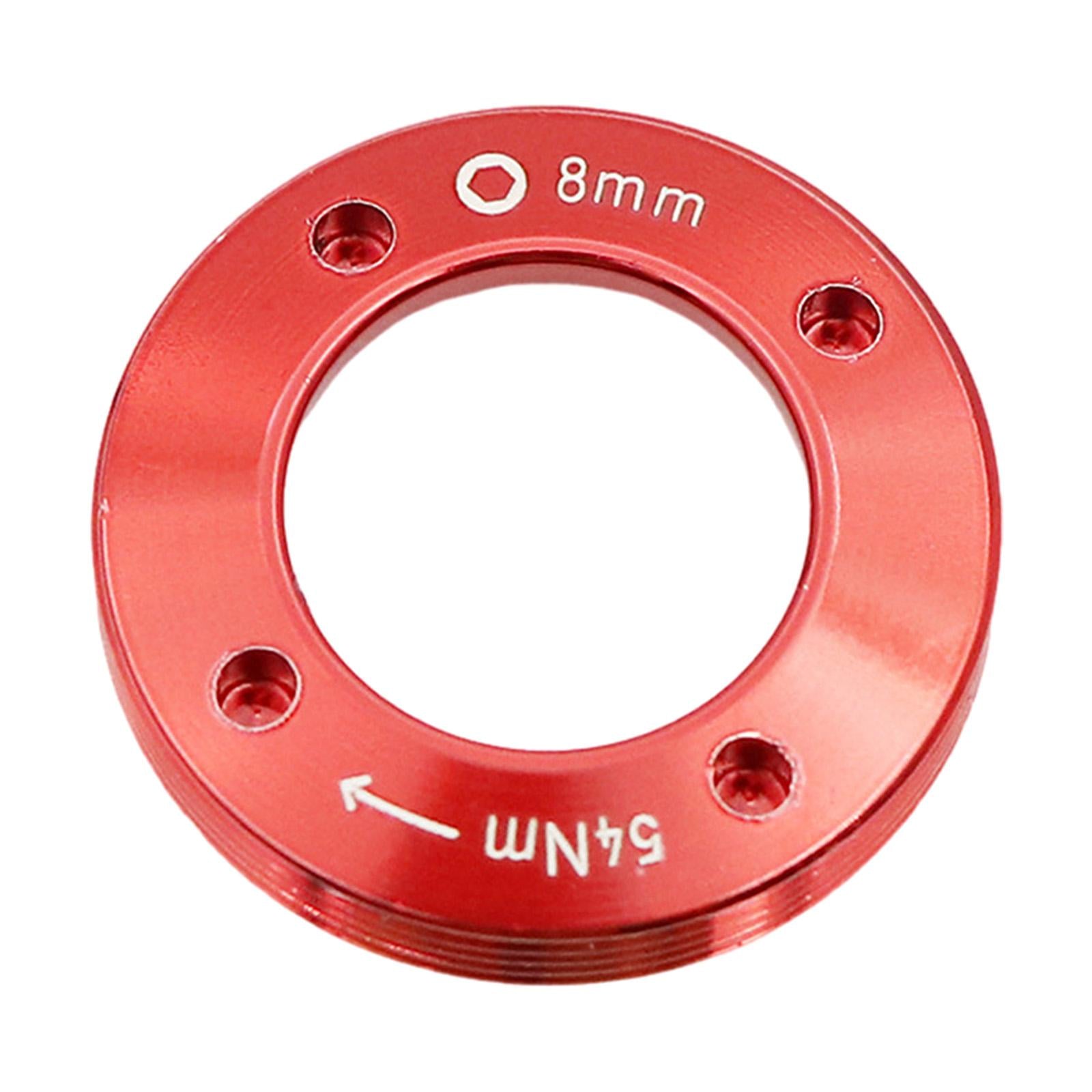 Crankset Screw Precise Size Lightweight Metal Durable Crank Arm Fixing Screw Red External