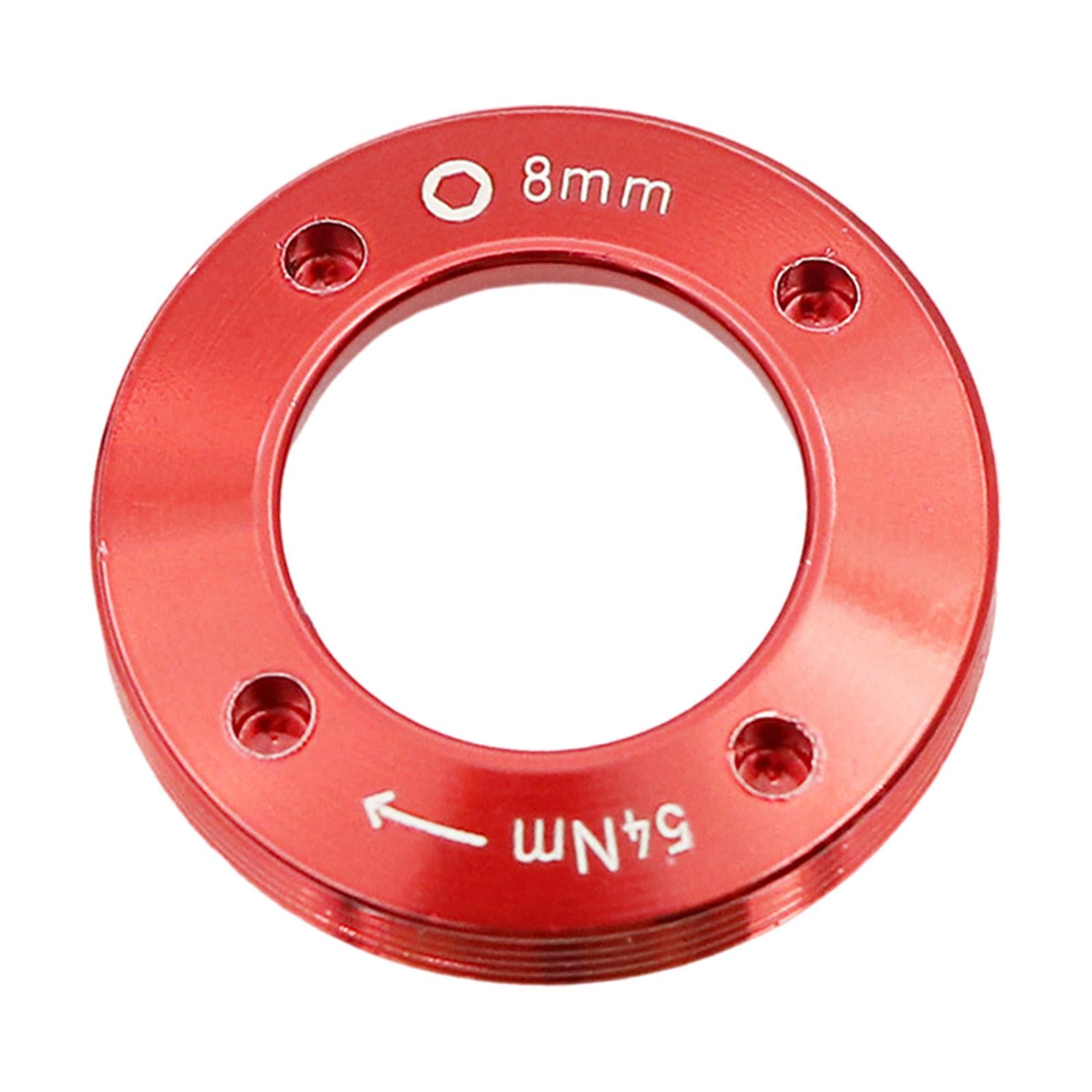 Crankset Screw Precise Size Lightweight Metal Durable Crank Arm Fixing Screw Red External