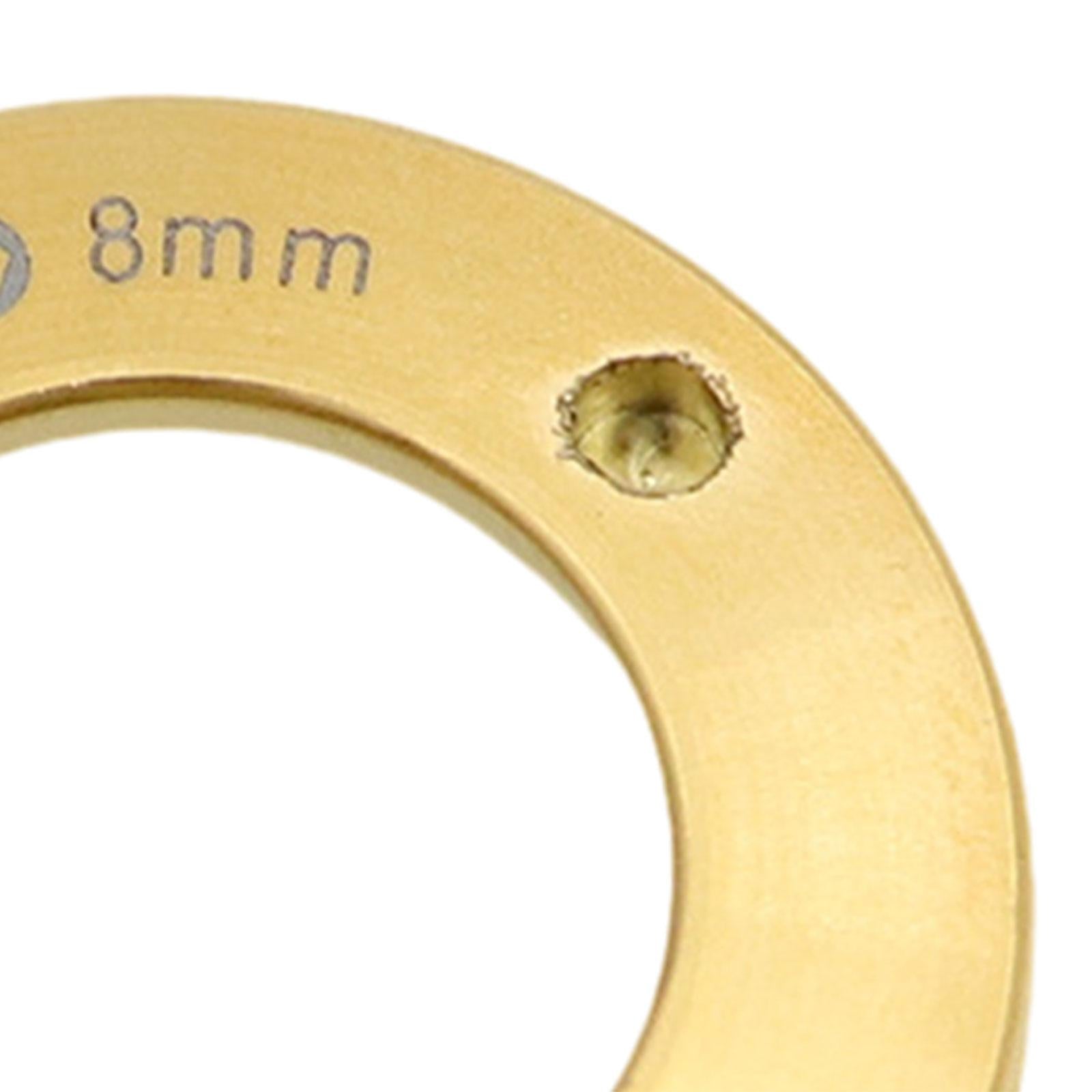 Crankset Screw Precise Size Lightweight Metal Durable Crank Arm Fixing Screw Golden External