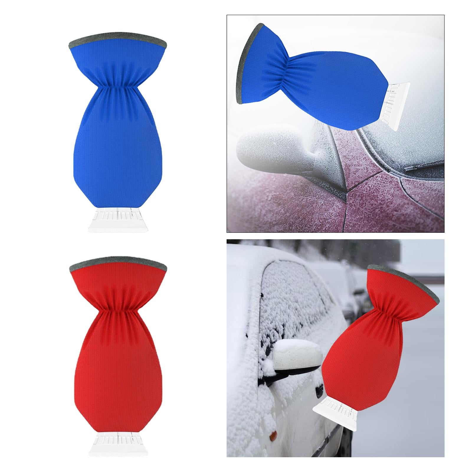 Ice Scraper Tool Car Snow Removal Tool for Automobile Trucks Windshield Blue