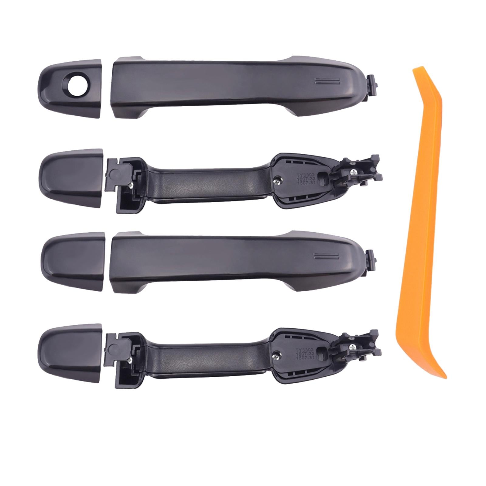 4Pcs Replacement Exterior Door Handles for Toyota Camry 2012-2017