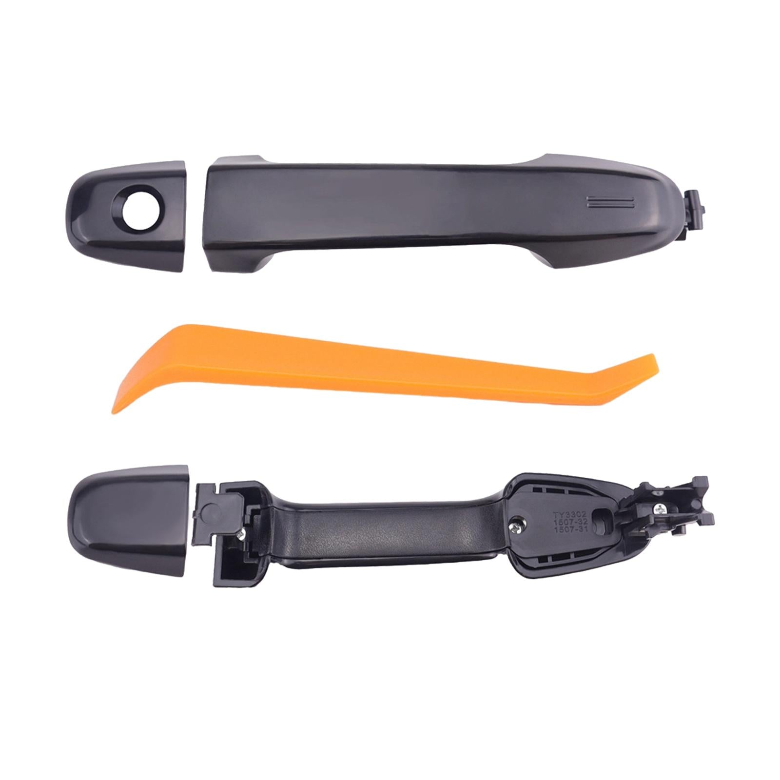 2x Front Outside Door Handle Car Accessories for Toyota Camry 2012-2017