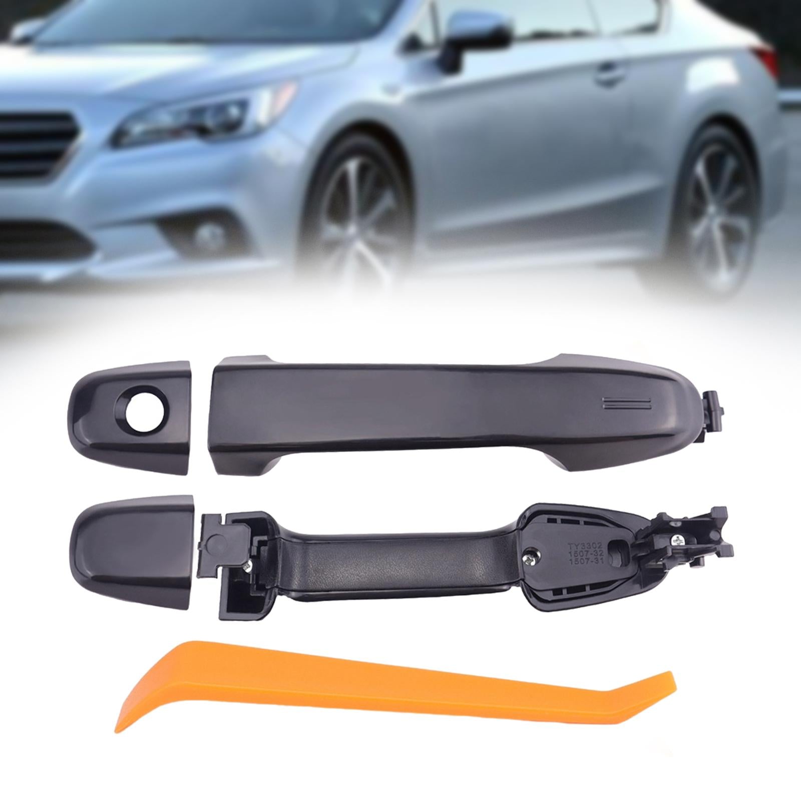 2x Front Outside Door Handle Car Accessories for Toyota Camry 2012-2017