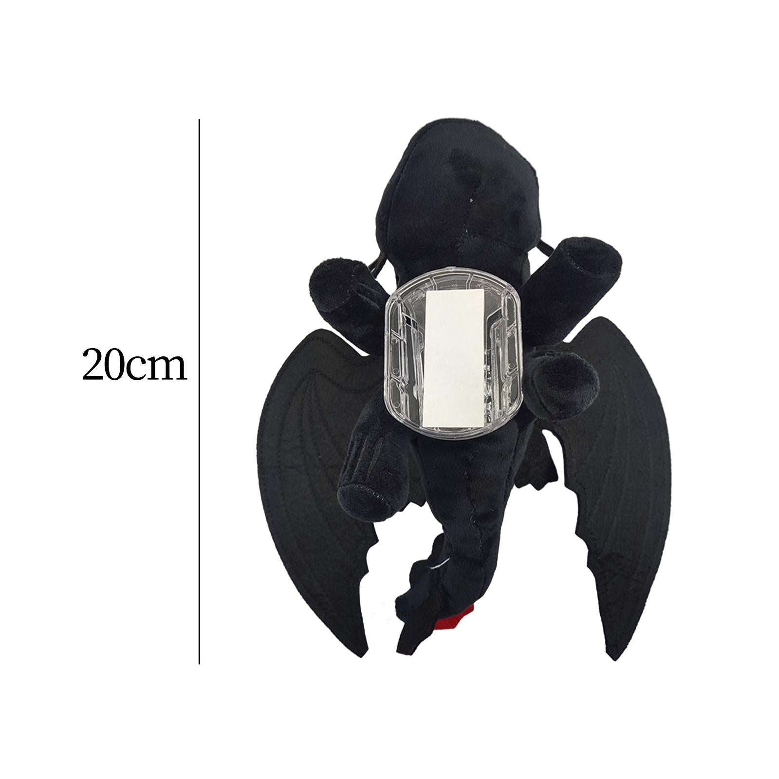 2xElectric Car Decoration Funny Helmet Accessory Professional Plush Decoration 20cm Car Release