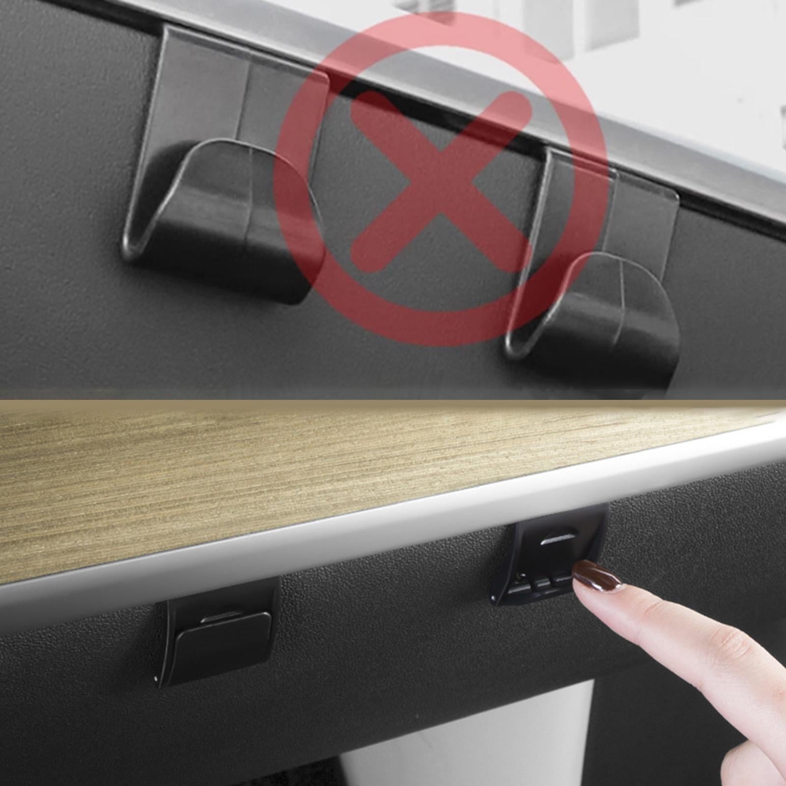 2xHidden Glove Box Hook Mini Grocery Bag Holder for Tesla Model Y Durable