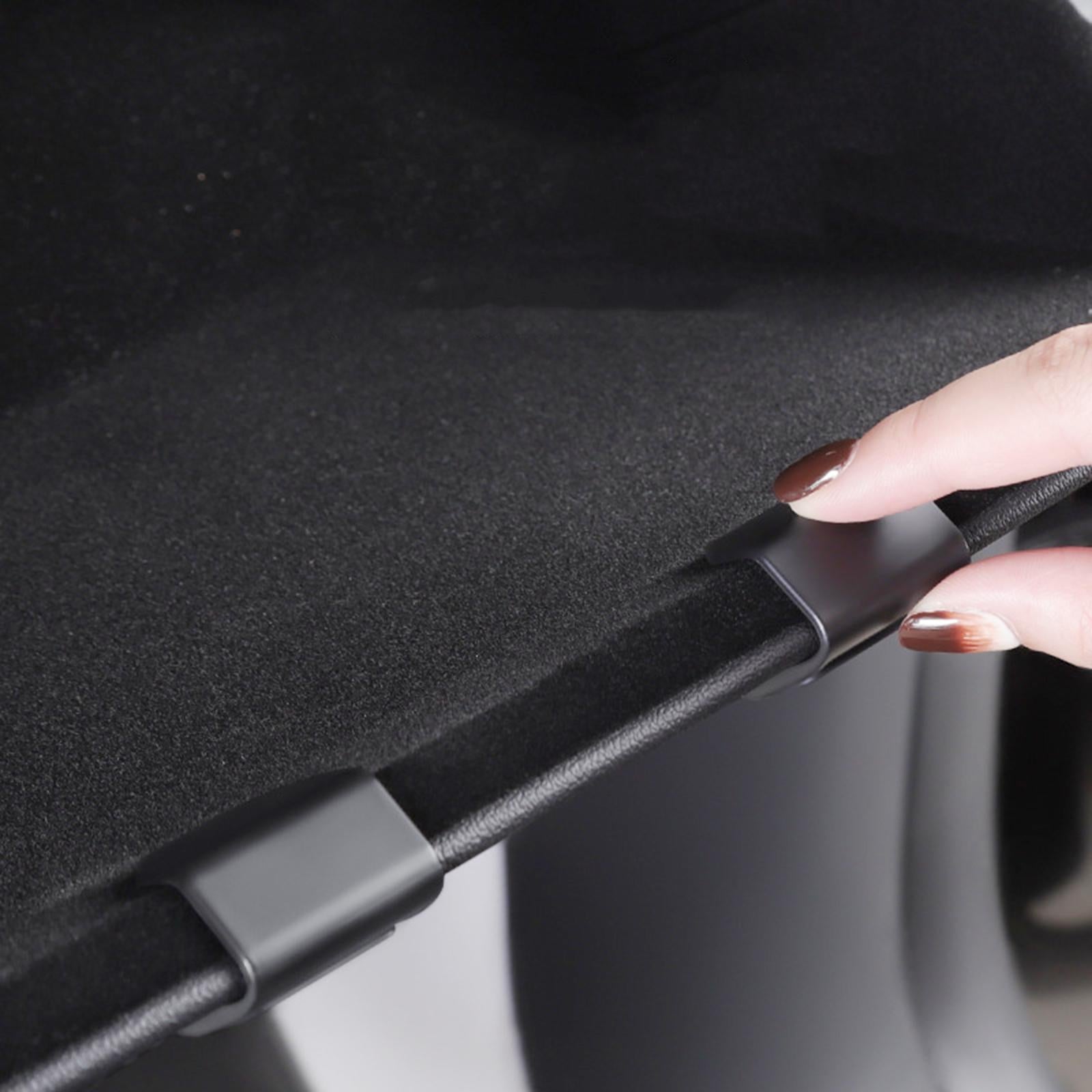 Hidden Glove Box Hook Mini Grocery Bag Holder for Tesla Model Y Durable
