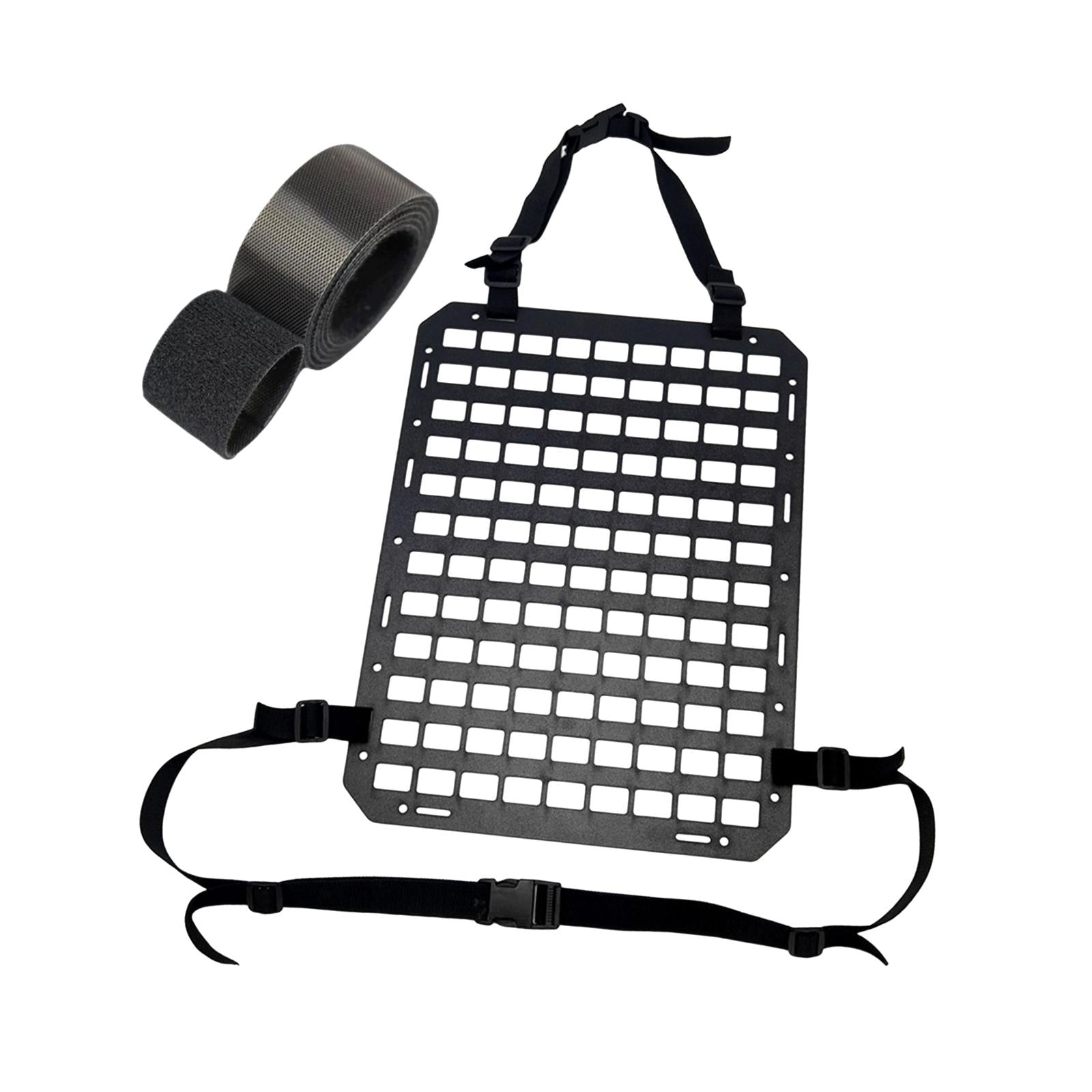Molle Panel Universal Hanging Large Capacity Storage Car Seat Back Organizer