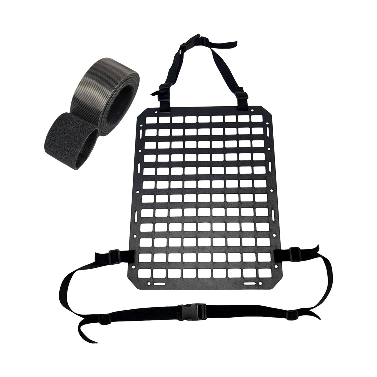 Molle Panel Universal Hanging Large Capacity Storage Car Seat Back Organizer