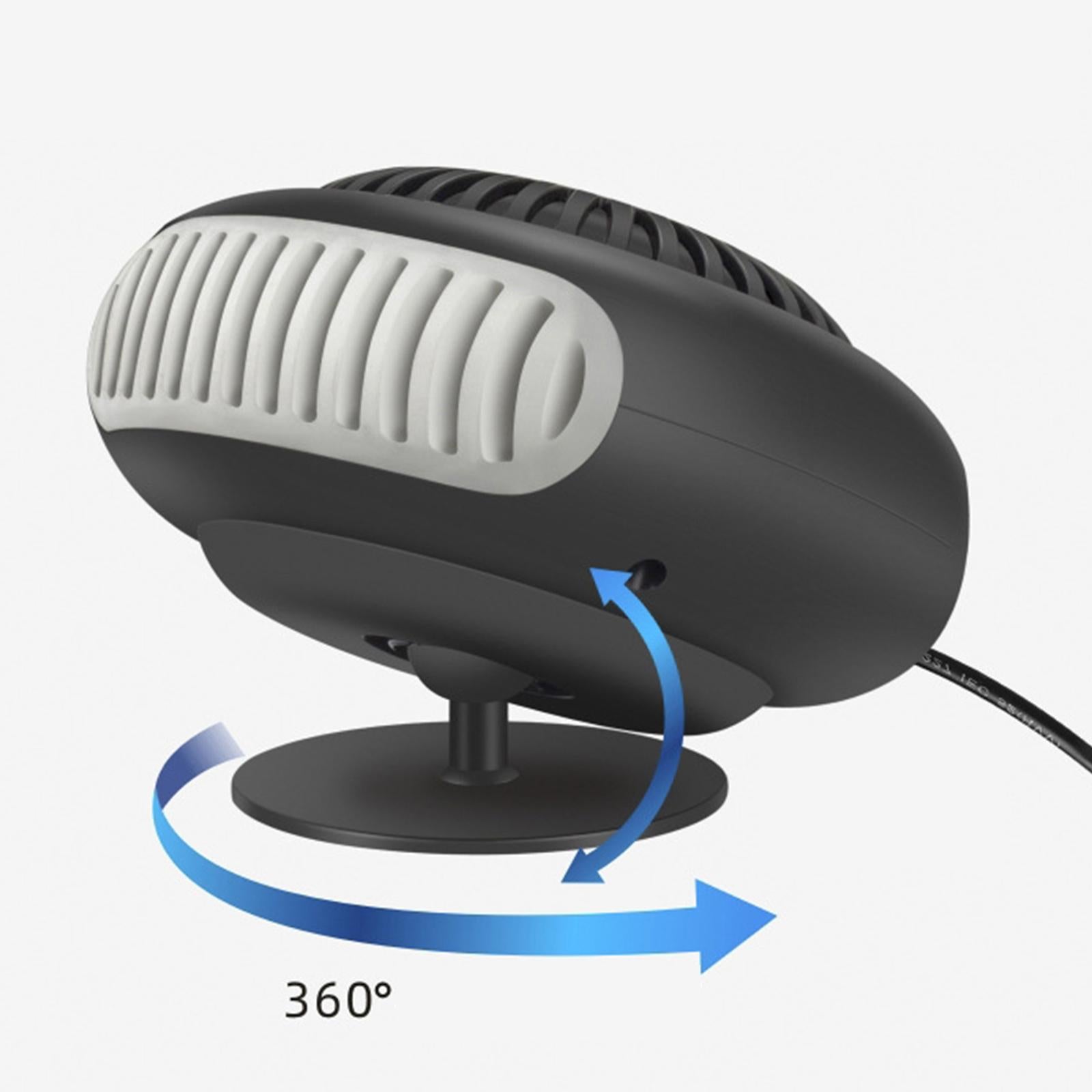 Portable Car Heater Fast Heating Accessories Car Windshield Defrost Defogger 24V
