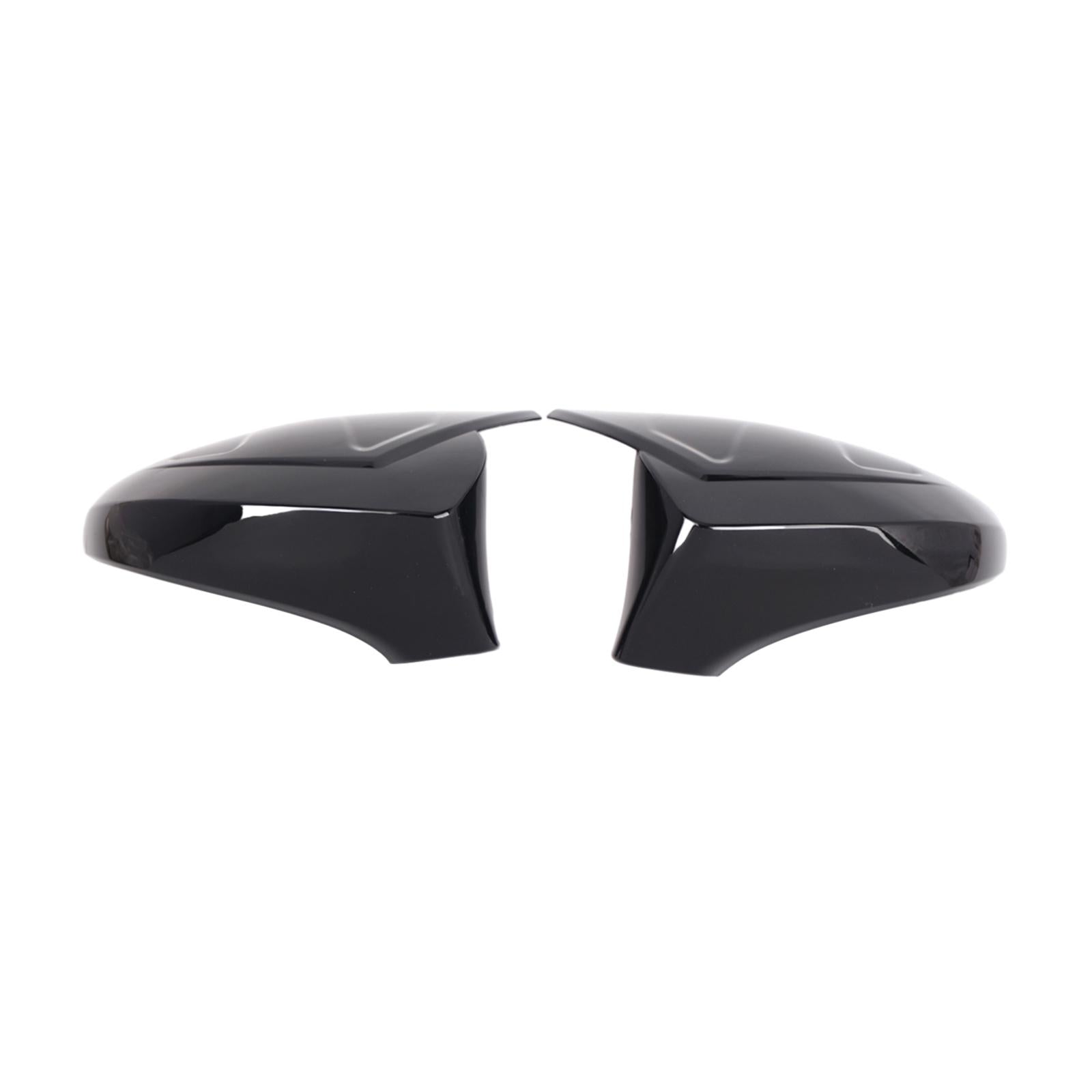 2 Pieces Side Wing Mirror Cover Caps Direct Replaces for Lexus ES ct LS