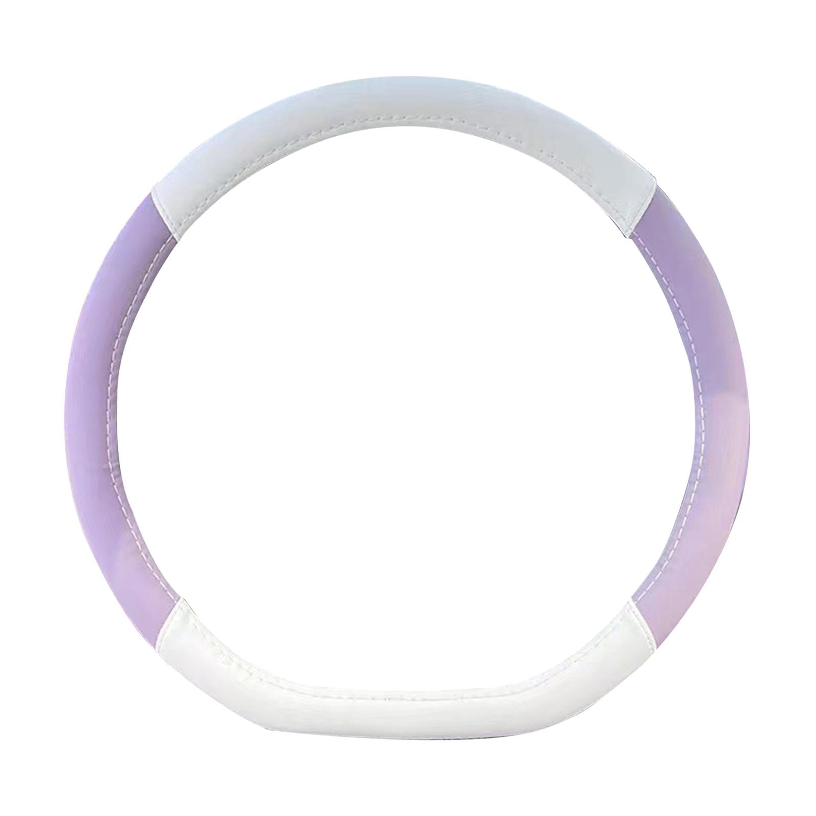 Round Car Steering Wheel Cover Leather Steering Wheel Cover for Dolphin