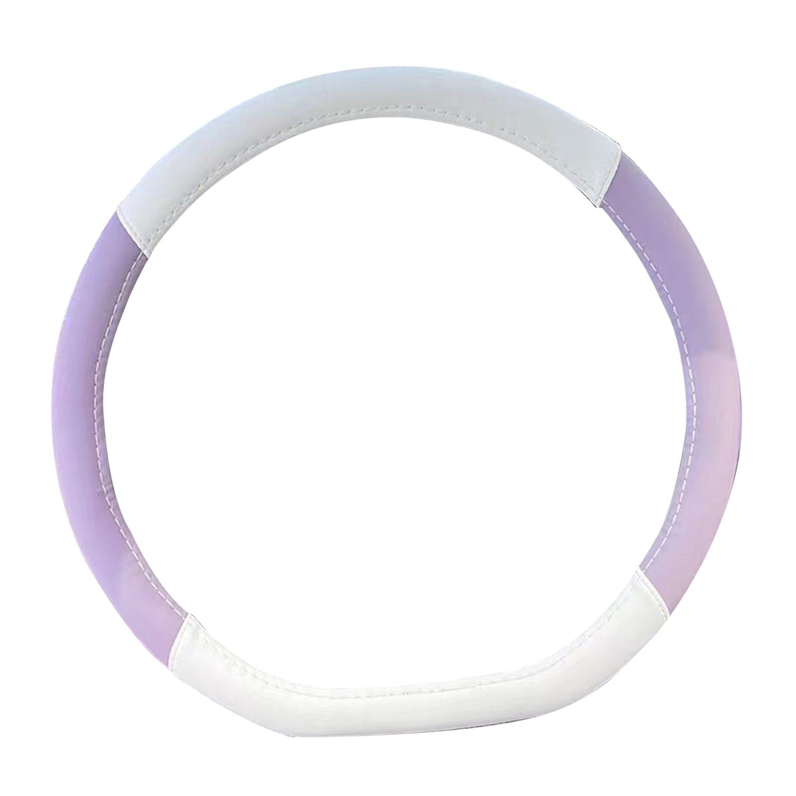 Round Car Steering Wheel Cover Leather Steering Wheel Cover for Dolphin