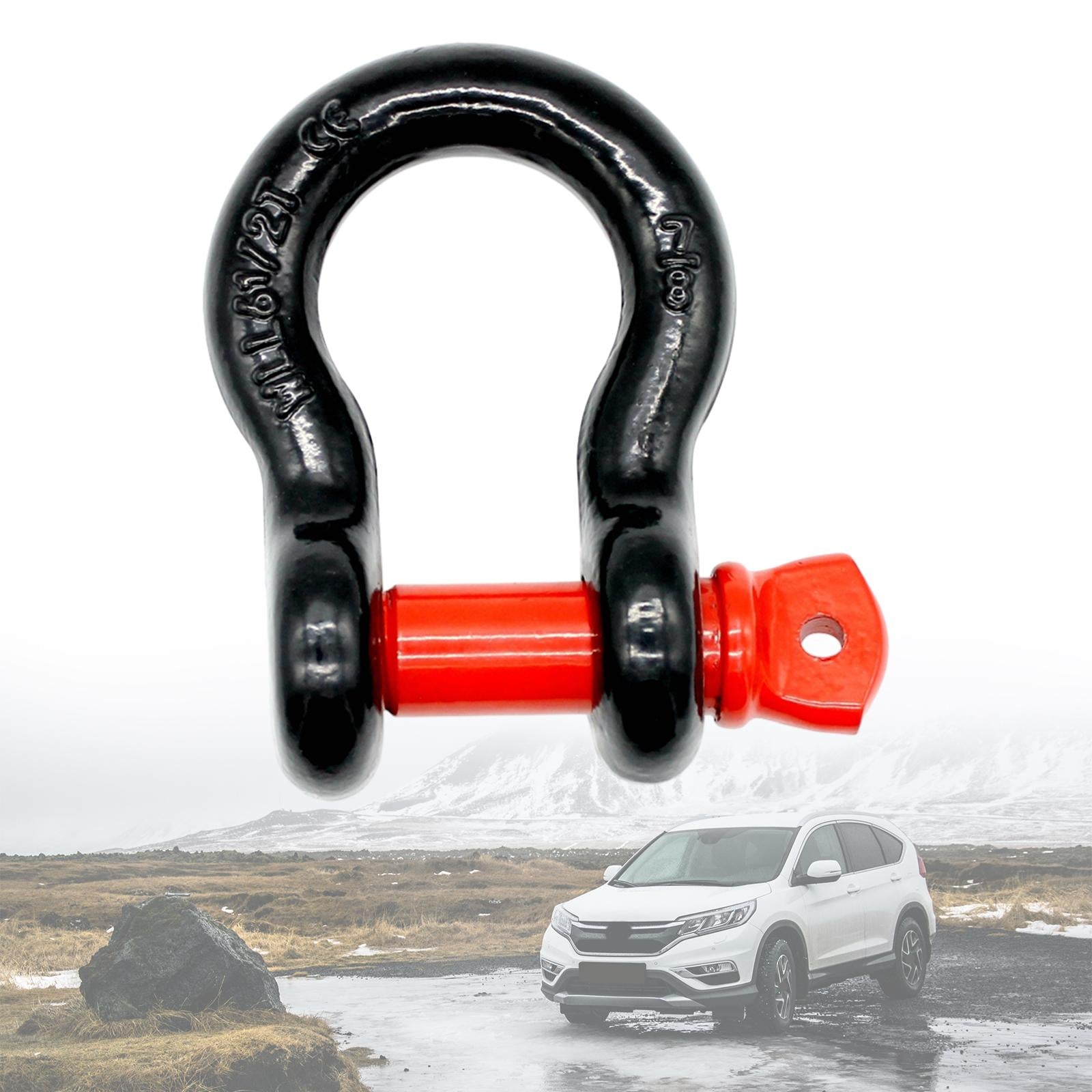 Car Hook 6.5T 23mm Tow Hook Trailer for Truck Car Trailer Hitch Vehicle
