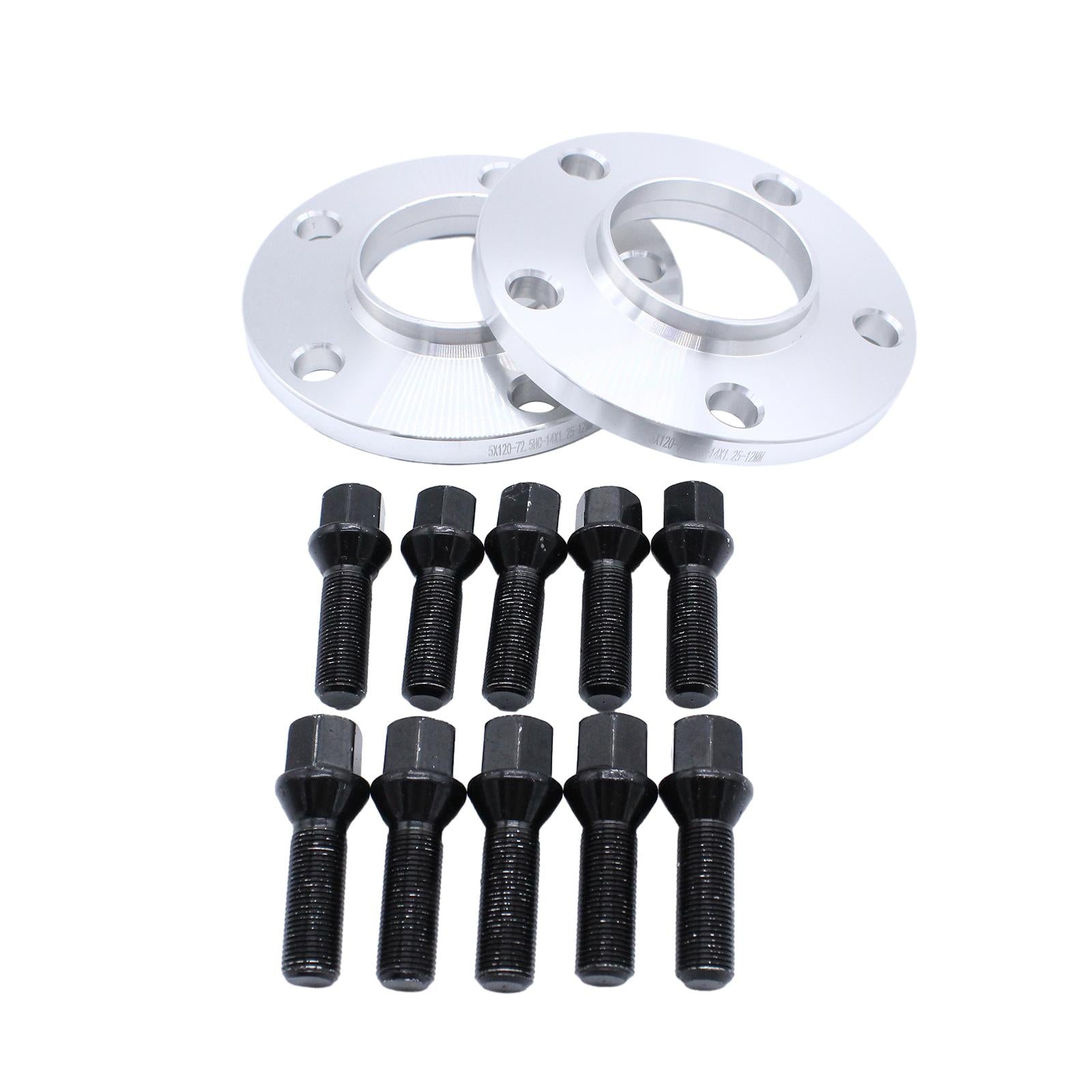 2x Wheel Spacers Wheel Accessories with 10x Studs for Ford Ranger