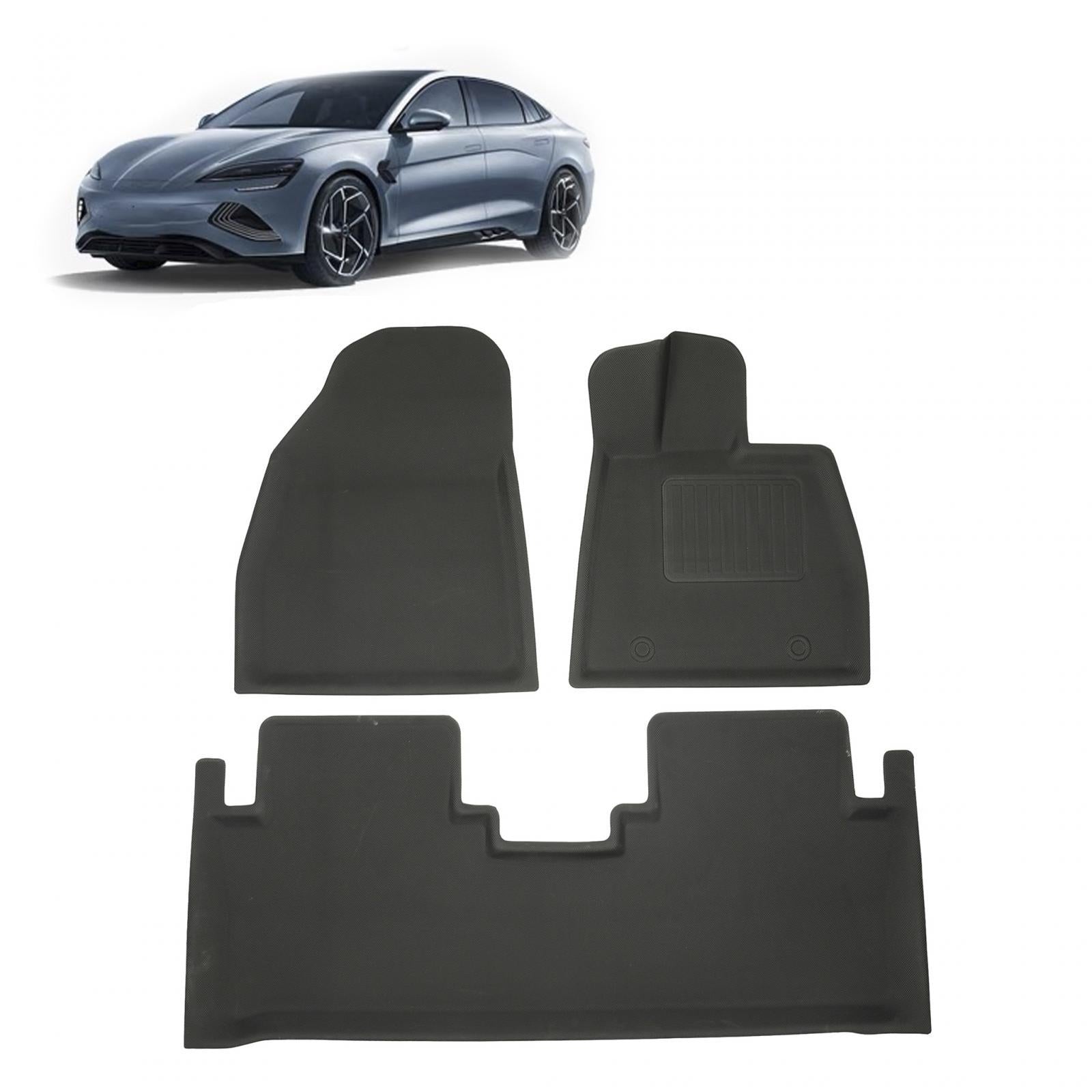 Passenger Seat Floor Mats Foot Pad Four Seasons Use for Byd Seal Sturdy