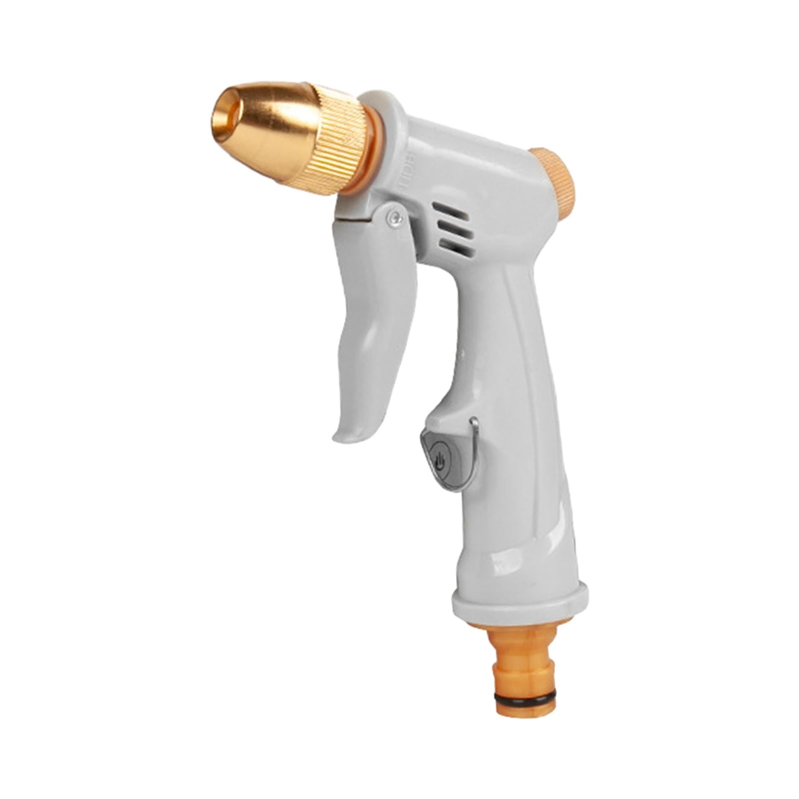 Garden Hose Nozzle Portable High Pressure Spray Nozzle for Washing Cars Short Nozzle